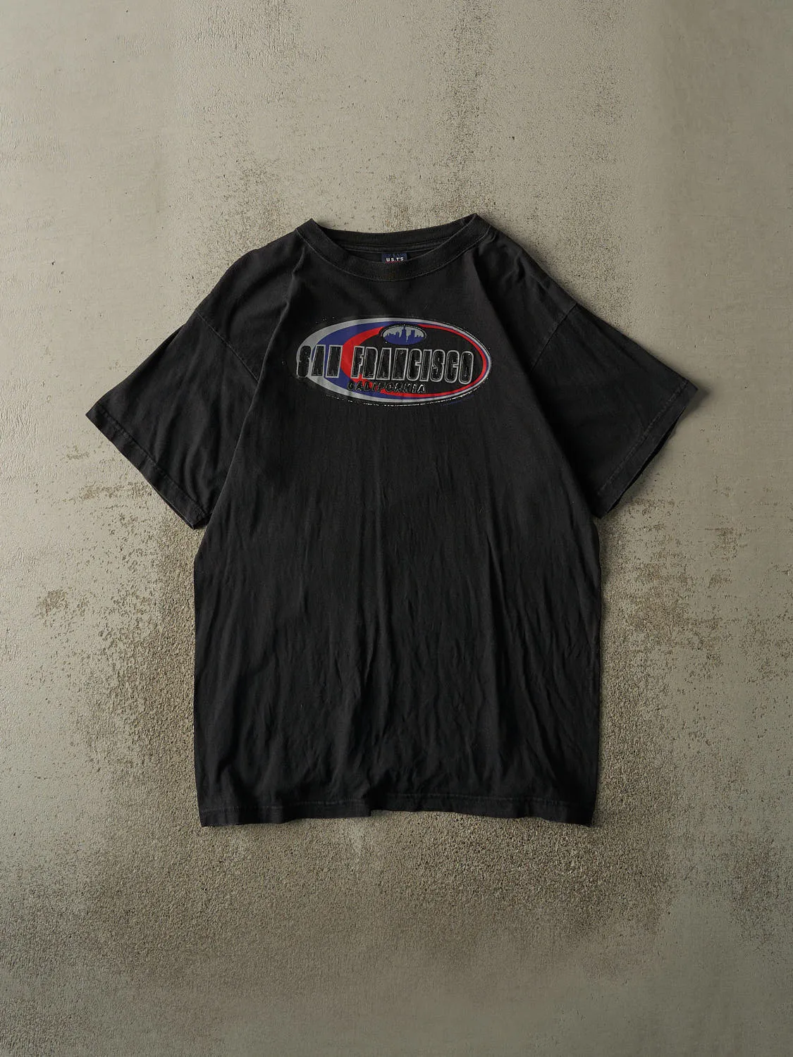 Vintage 90s Black San Francisco Tee (M/L) sold by Rebalance Vintage