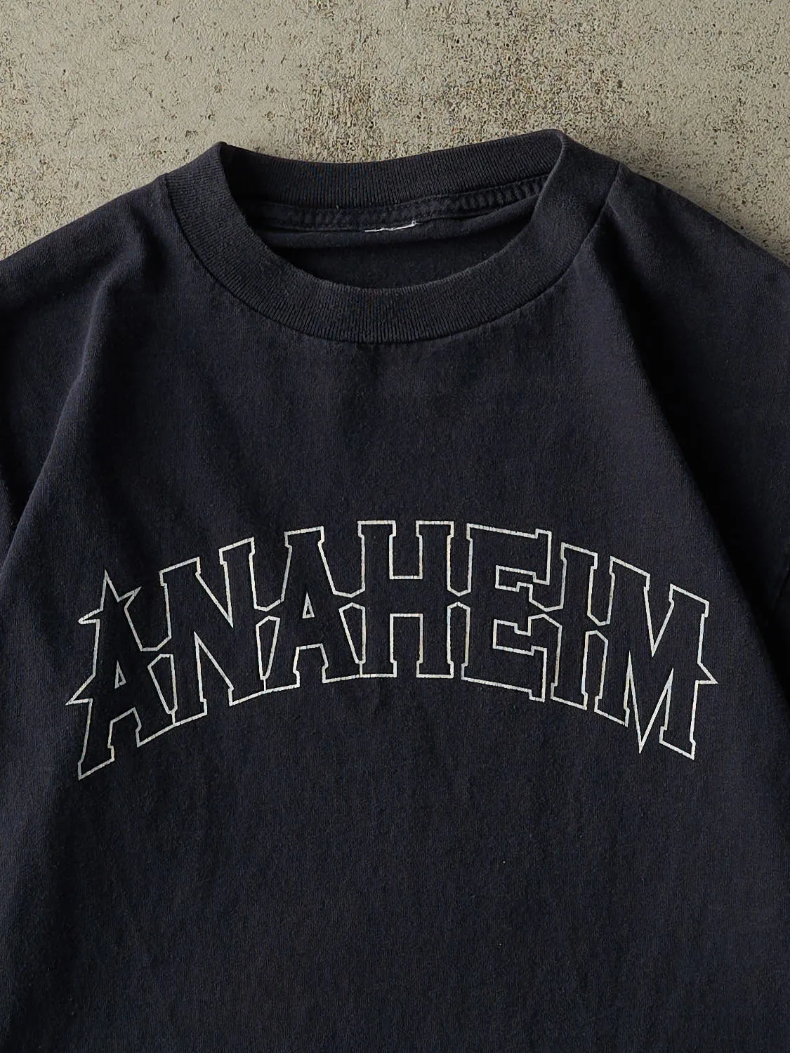 Vintage 90s Navy Blue Anaheim California Tee (M/L) sold by Rebalance Vintage product image thumbnail 2