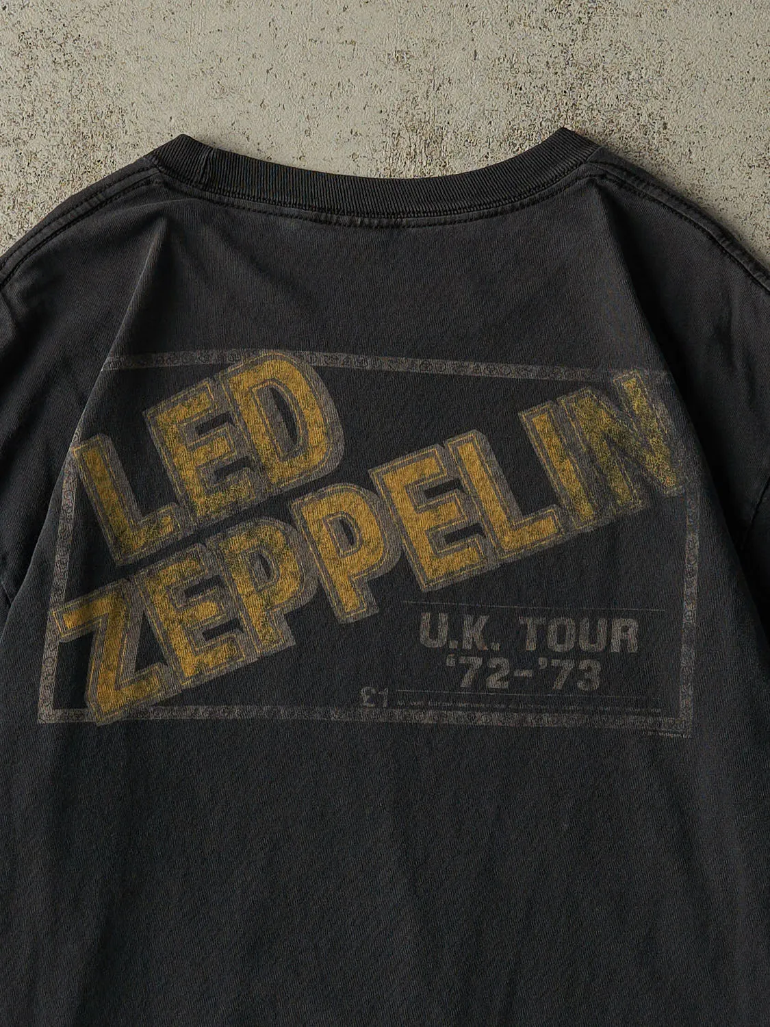 Vintage 11' Faded Black Led Zeppelin Tee (M/L) sold by Rebalance Vintage product image thumbnail 4