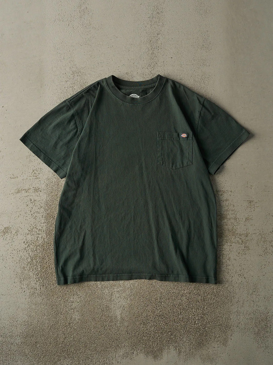 Vintage Y2K Green Dickies Pocket Tee (L/XL) sold by Rebalance Vintage