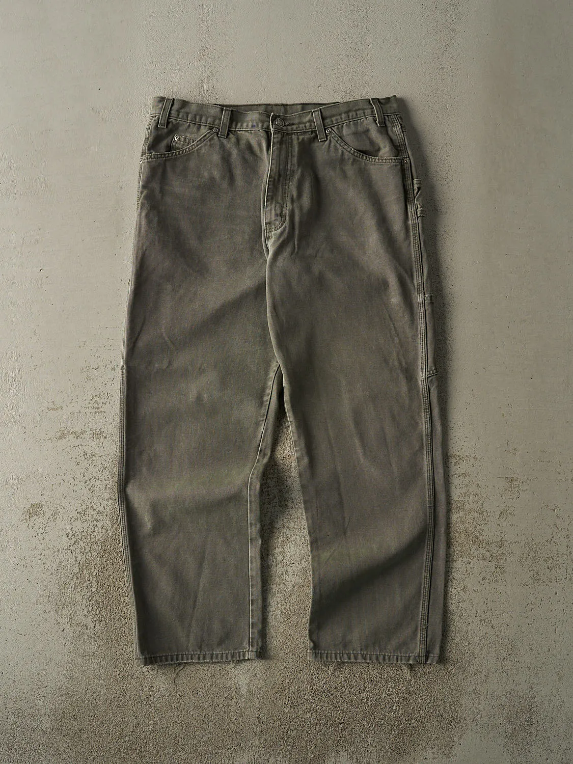 Vintage 90s Green Dickies Carpenter Pants (35x29.5) sold by Rebalance Vintage