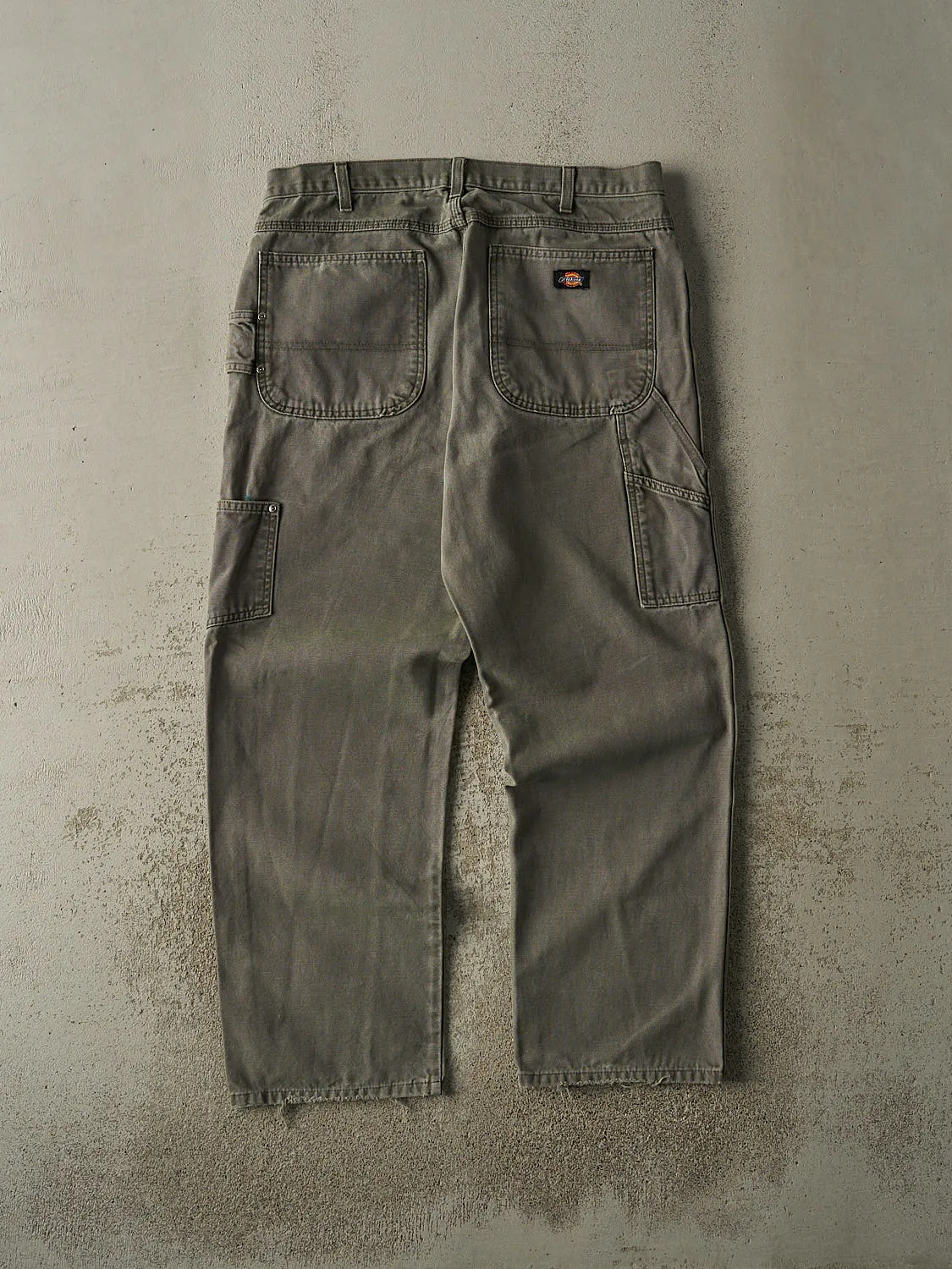 Vintage 90s Green Dickies Carpenter Pants (35x29.5) sold by Rebalance Vintage product image thumbnail 3