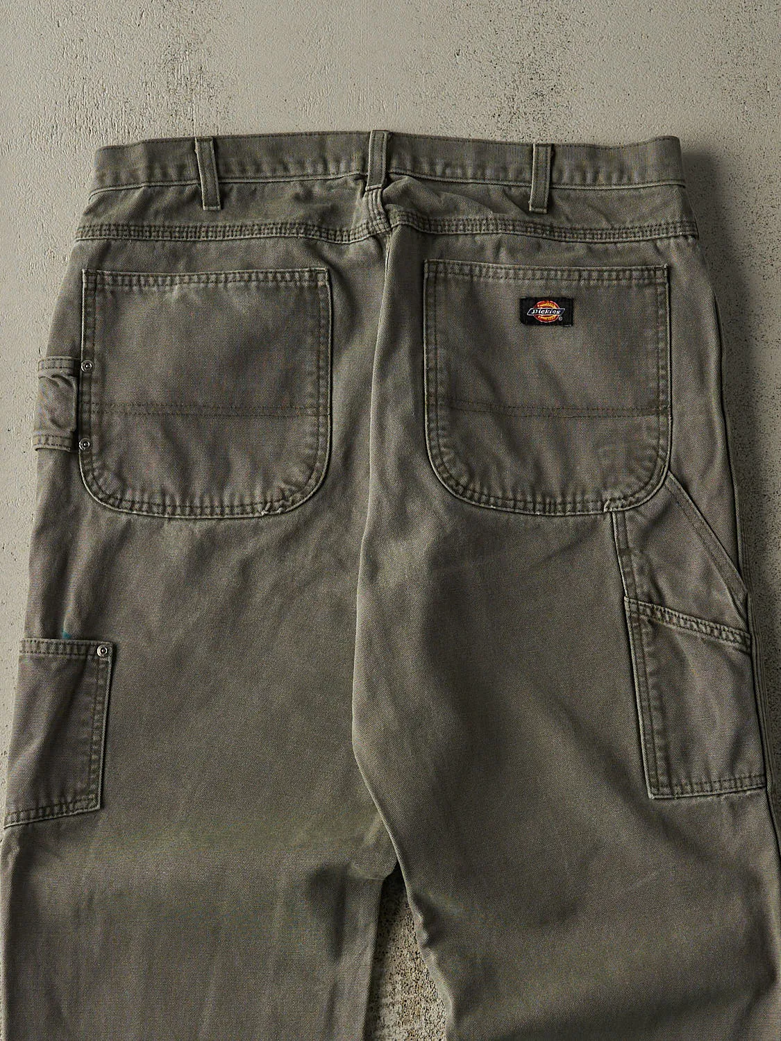 Vintage 90s Green Dickies Carpenter Pants (35x29.5) sold by Rebalance Vintage product image thumbnail 5