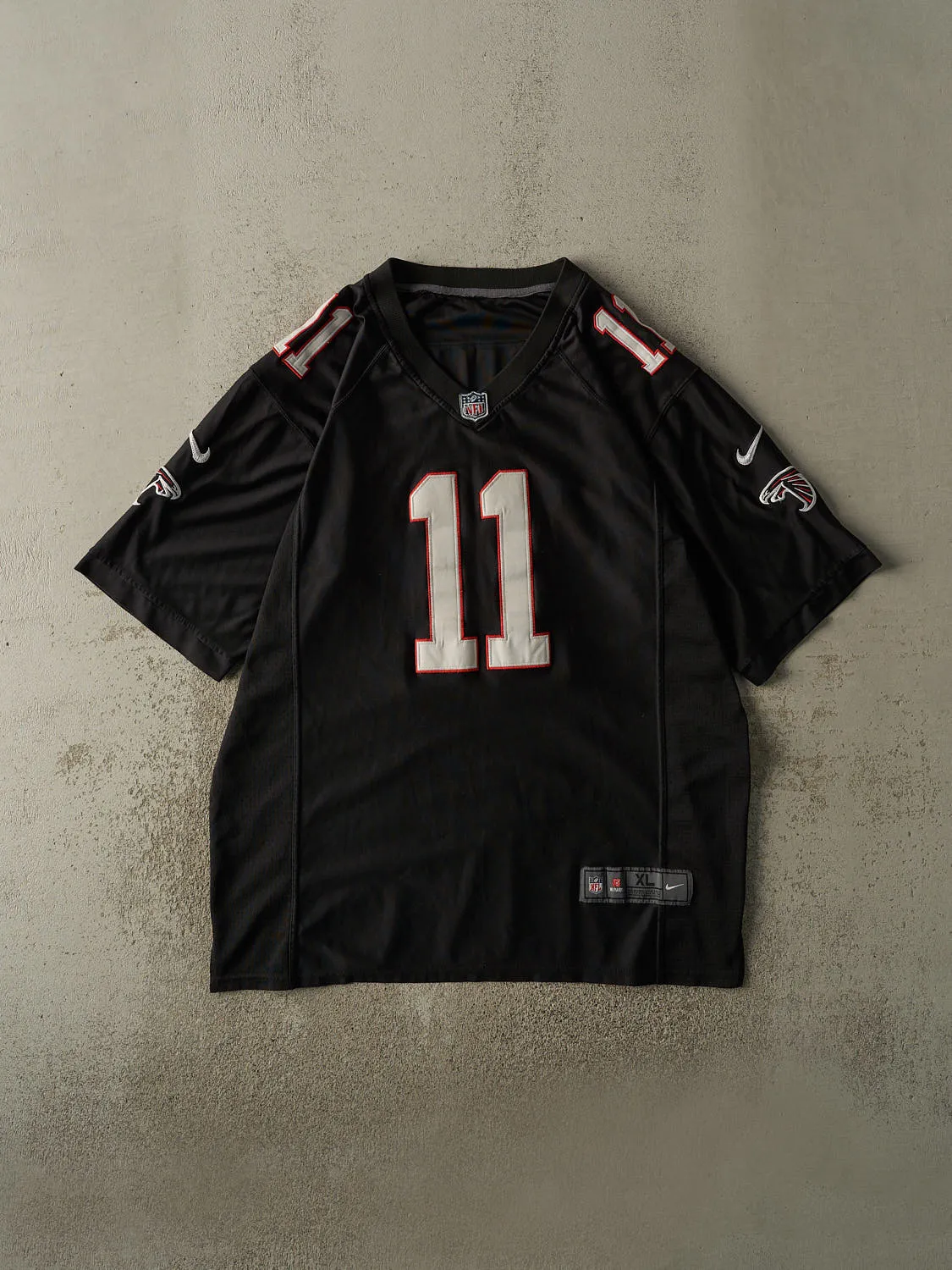 Vintage Y2K Black Atlanta Falcons Julio Jones #11 Jersey (XL) sold by Rebalance Vintage