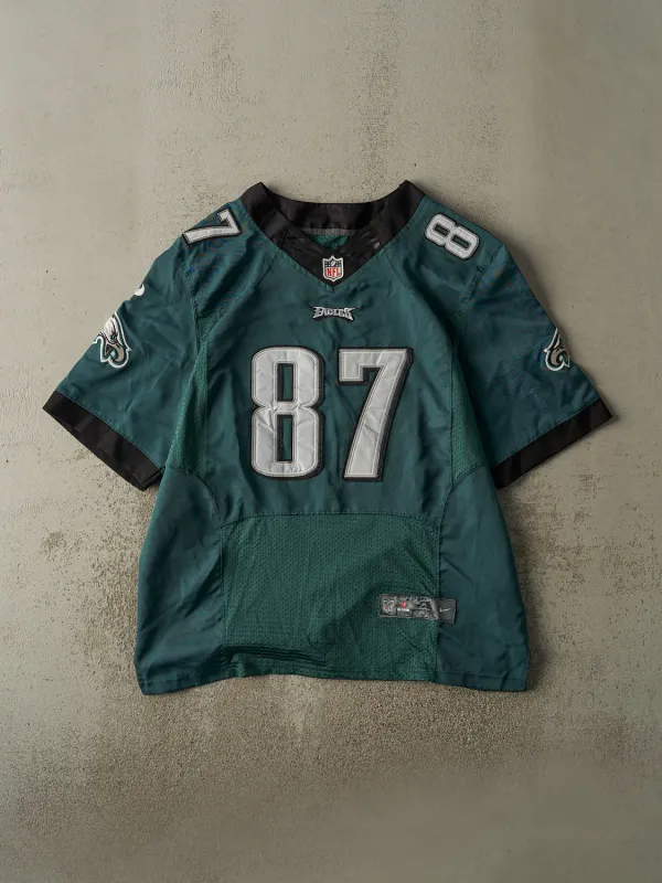 Vintage Y2K Teal Philadelphia Eagles Brent Celek #87 Jersey (XXL) sold by Rebalance Vintage