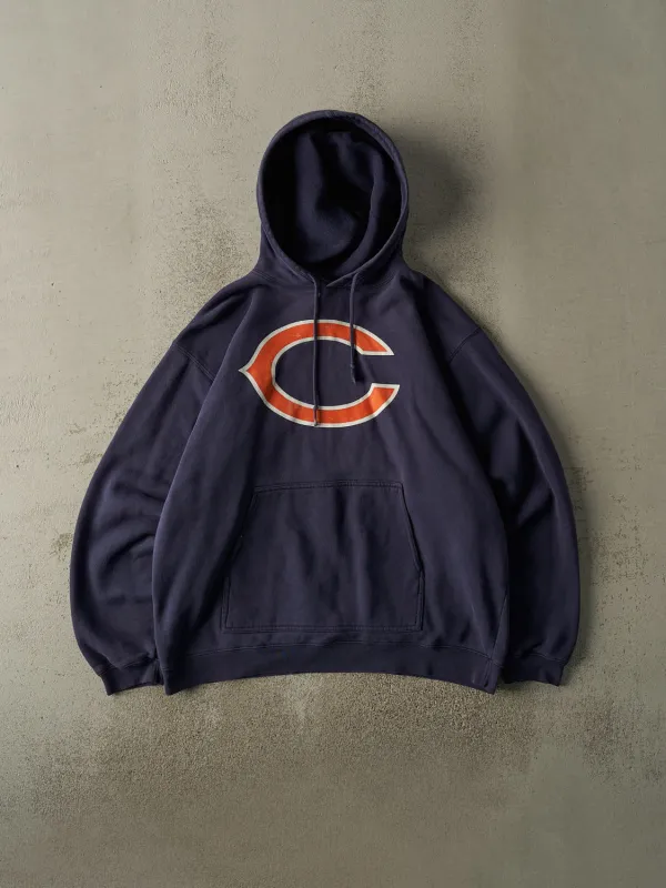 Vintage 90s Navy Blue Chicago Bears Hoodie (XL/XXL) sold by Rebalance Vintage
