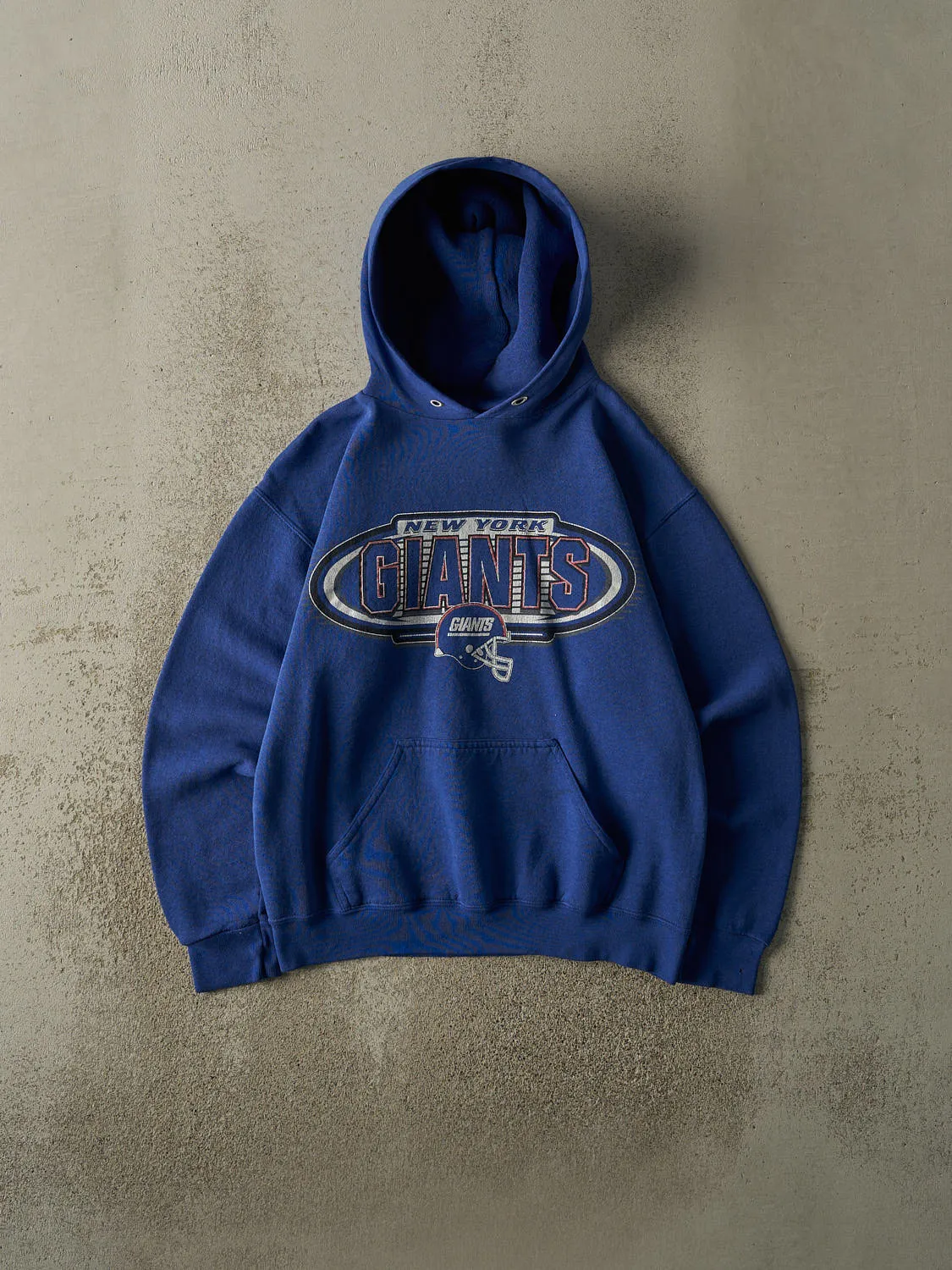 Vintage 90s Blue New York Giants Hoodie (S/M) sold by Rebalance Vintage