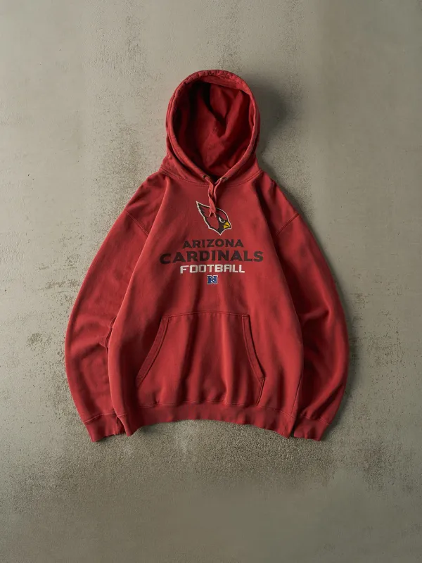 Vintage Y2K Burgundy Arizona Cardinals Hoodie (L) sold by Rebalance Vintage