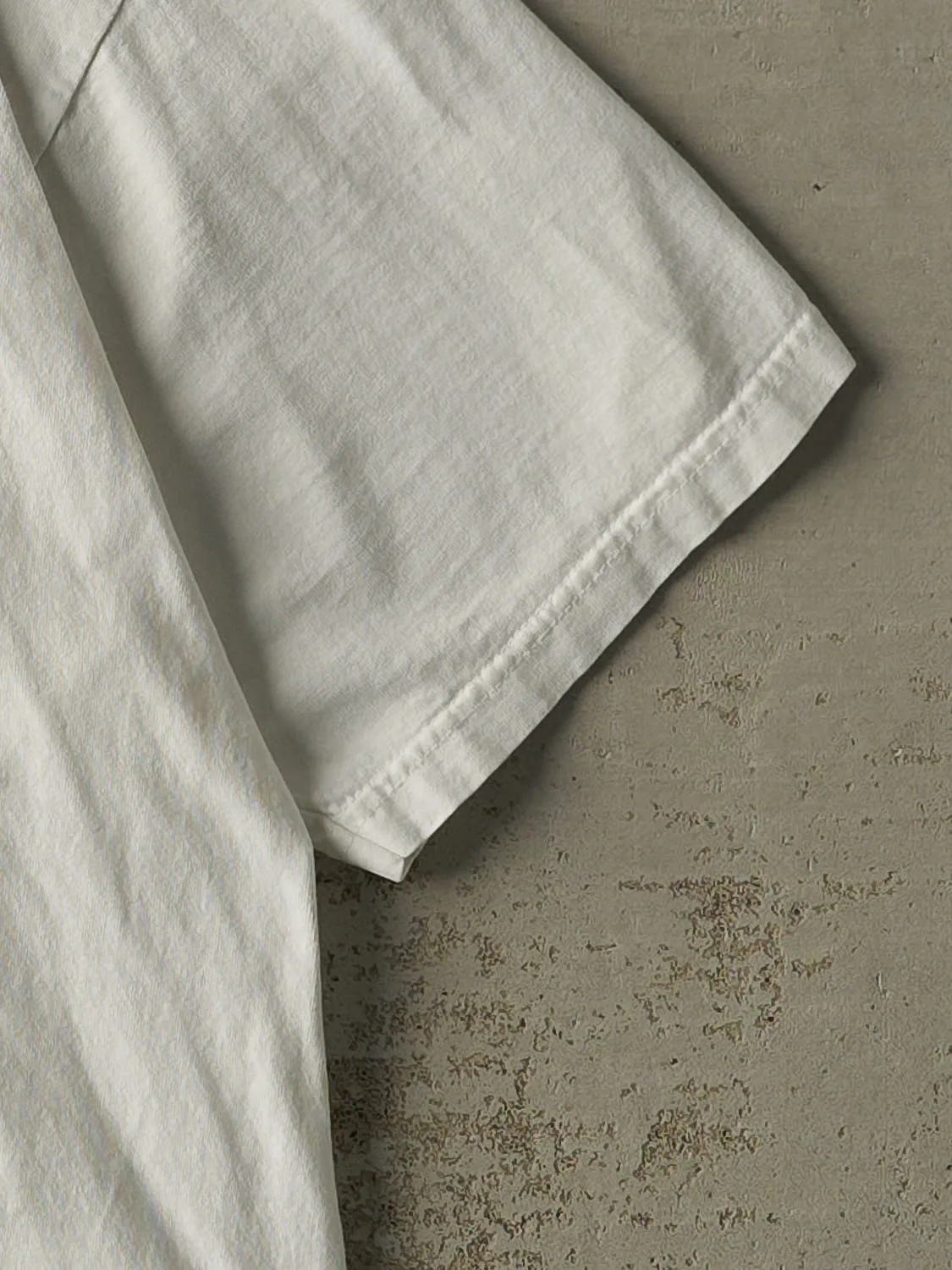 Vintage 90s White Minnesota Vikings Tee (L/XL) sold by Rebalance Vintage product image thumbnail 3