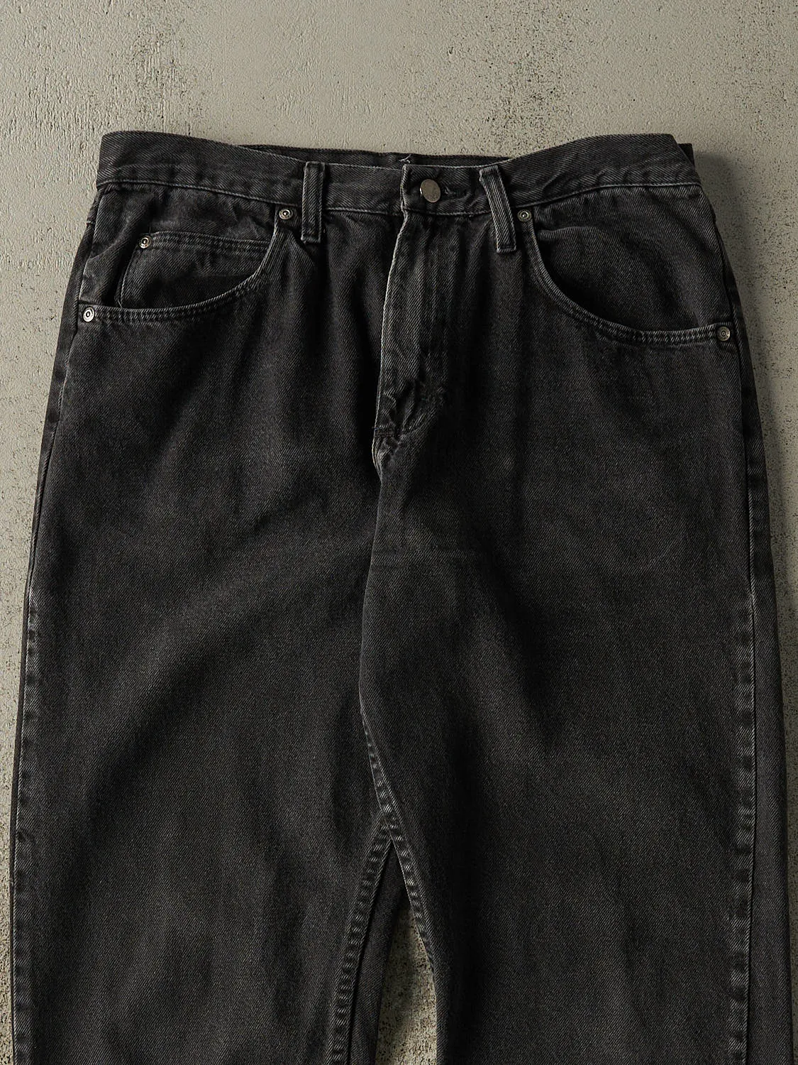Vintage Y2K Faded Black Wrangler Denim Pants (32.5x30) sold by Rebalance Vintage product image thumbnail 3