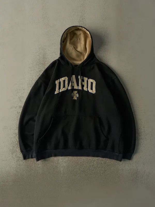 Vintage Y2K Black University of Idaho Vandals Embroidered Hoodie (XL/XXL) sold by Rebalance Vintage