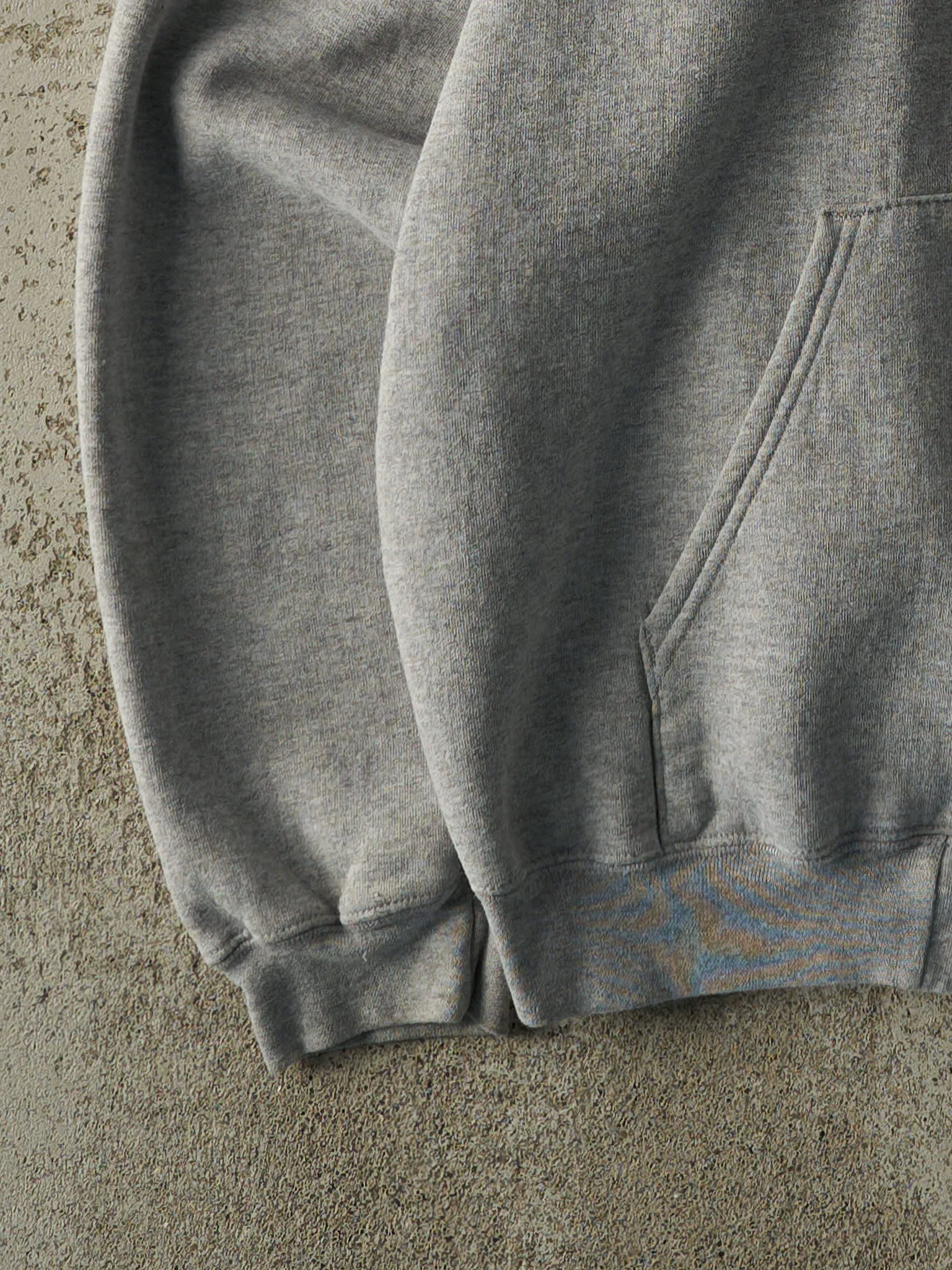 Vintage Y2K Heather Grey Carhartt Zip Up Hoodie (XXXL) sold by Rebalance Vintage product image thumbnail 3