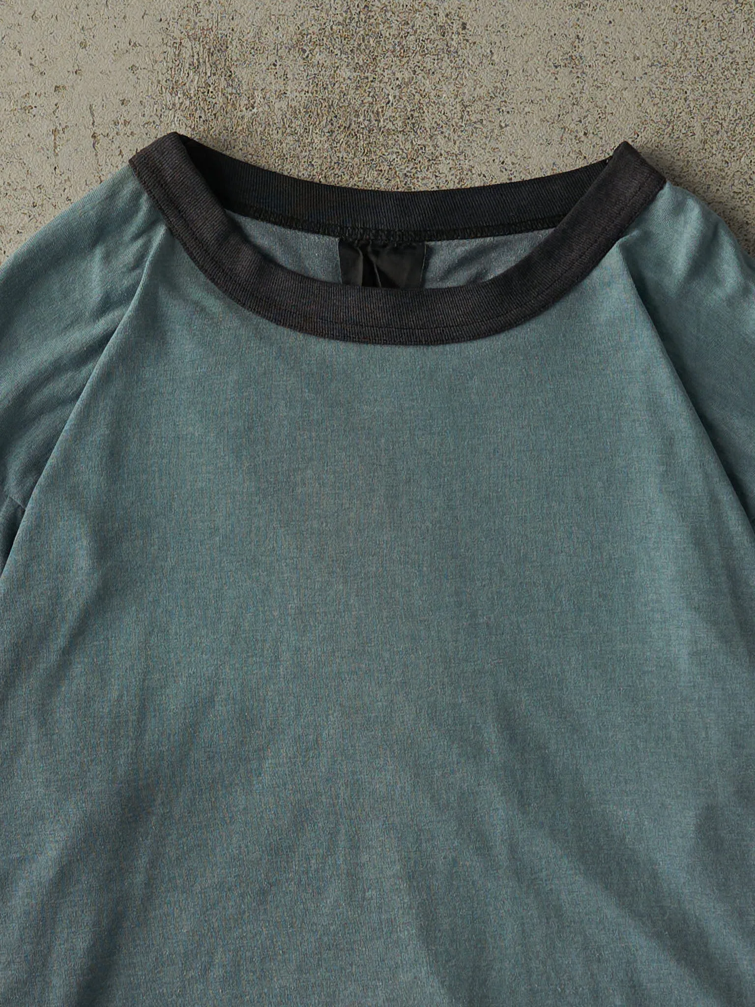 Vintage 90s Sun Faded Blue Blank Long Sleeve (M/L) sold by Rebalance Vintage product image thumbnail 2