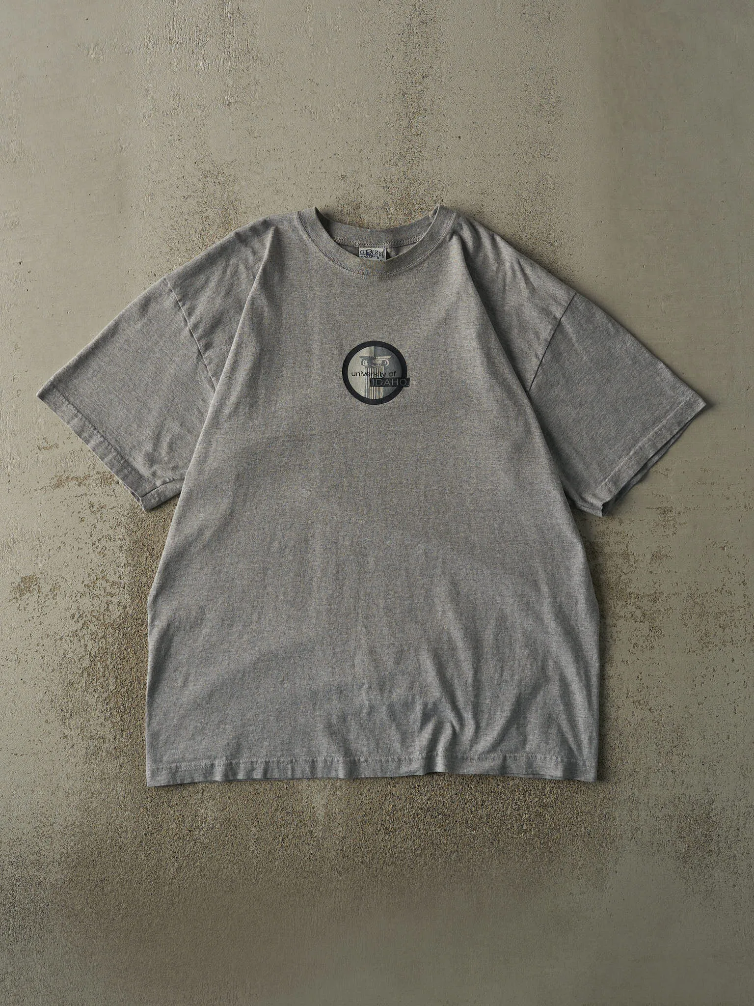 Vintage 90s Grey University of Idaho Tee (XL/XXL) sold by Rebalance Vintage