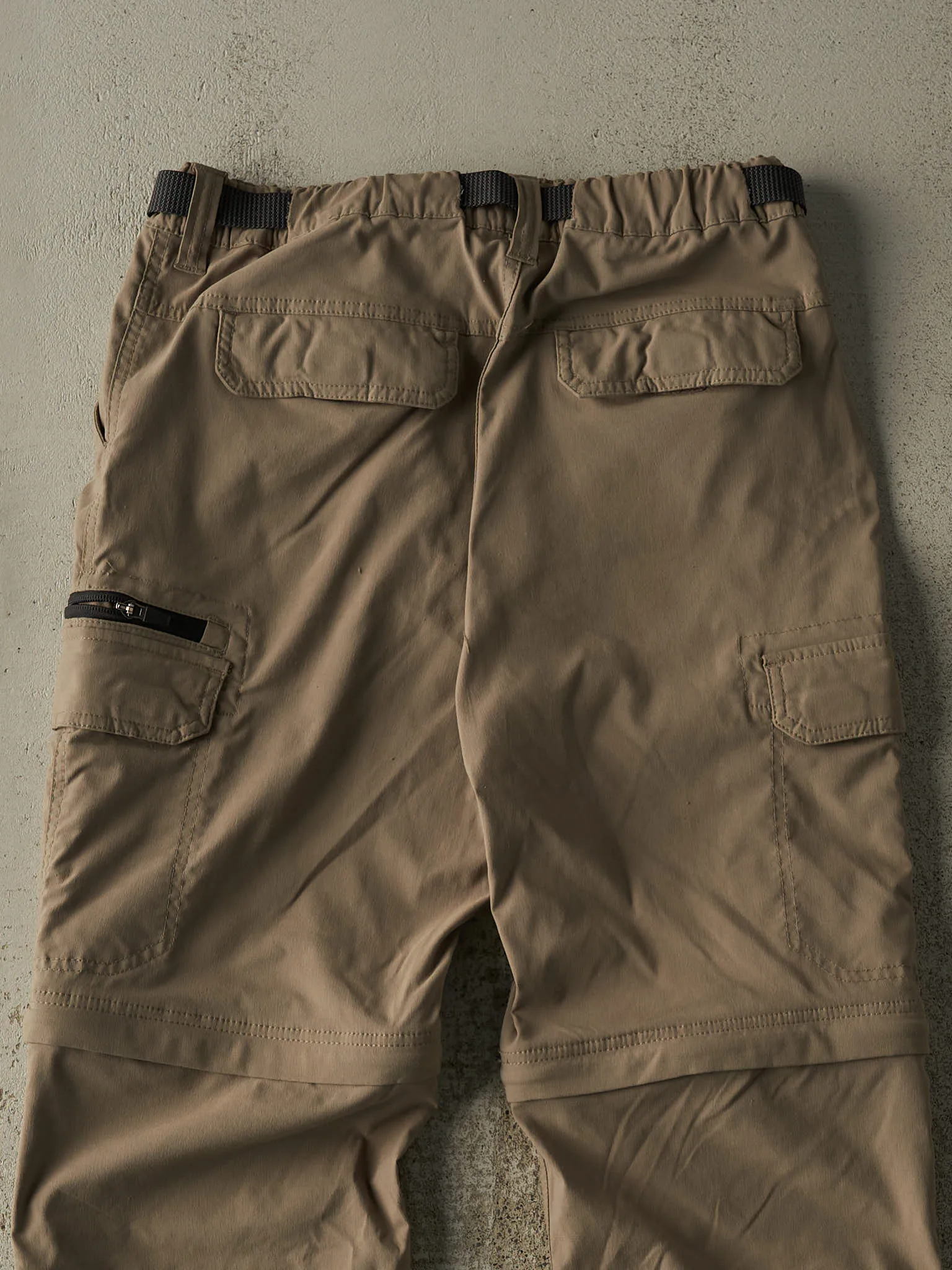 Vintage Y2K Beige BC Clothing Zip Off Cargo Hiking Pants (31x31.5) sold by Rebalance Vintage product image thumbnail 4