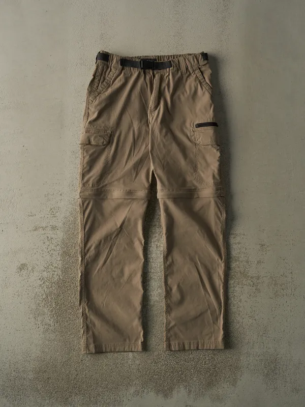 Vintage Y2K Beige BC Clothing Zip Off Cargo Hiking Pants (31x31.5) sold by Rebalance Vintage