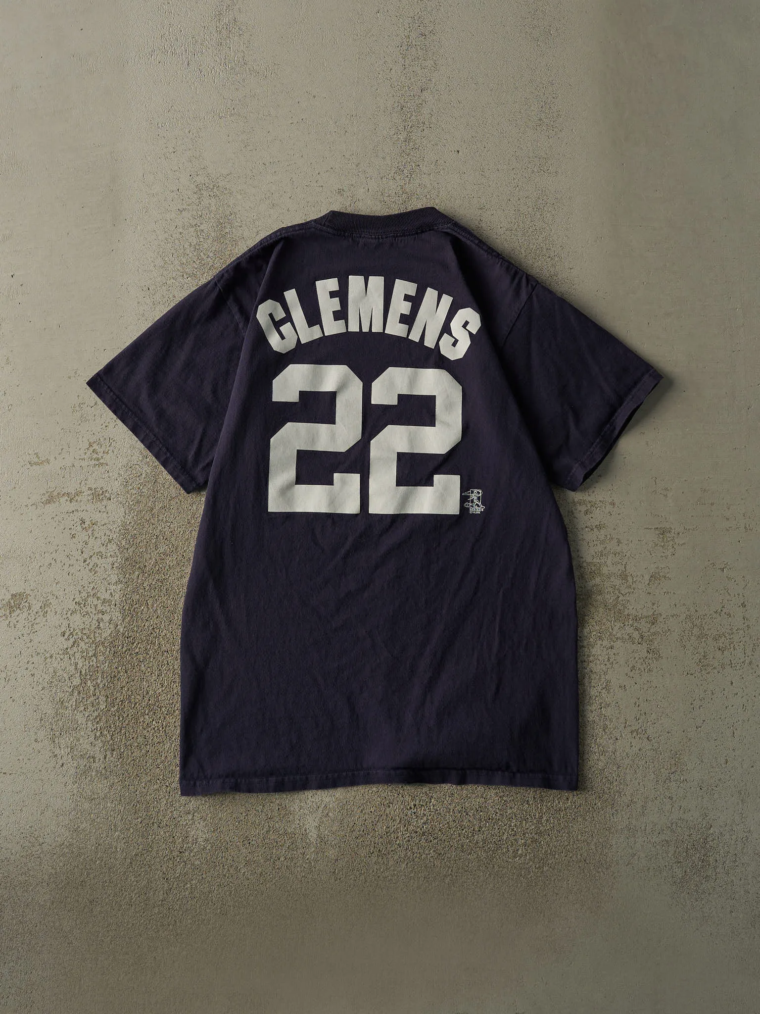 Vintage Y2K Navy Blue New York Yankees #22 Roger Clemens Tee (M/L) sold by Rebalance Vintage product image thumbnail 2