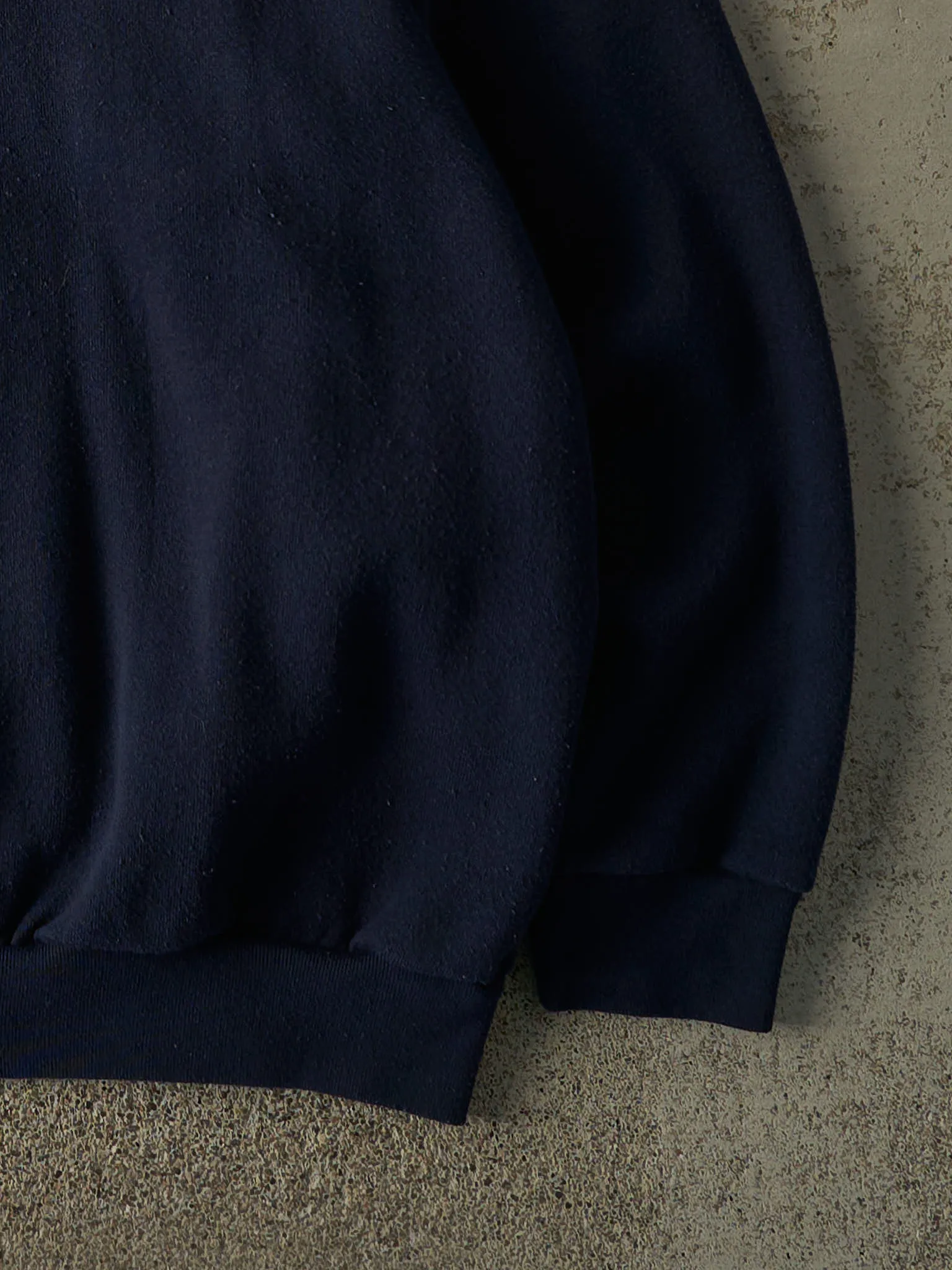 Vintage 90s Navy Blue Blank Crewneck (XXL) sold by Rebalance Vintage product image thumbnail 3