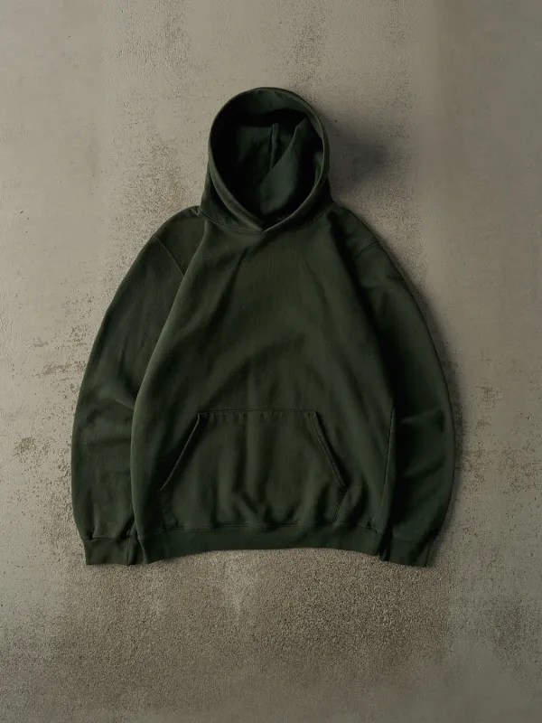 Vintage 90s Faded Green Champion Hoodie (S/M) sold by Rebalance Vintage