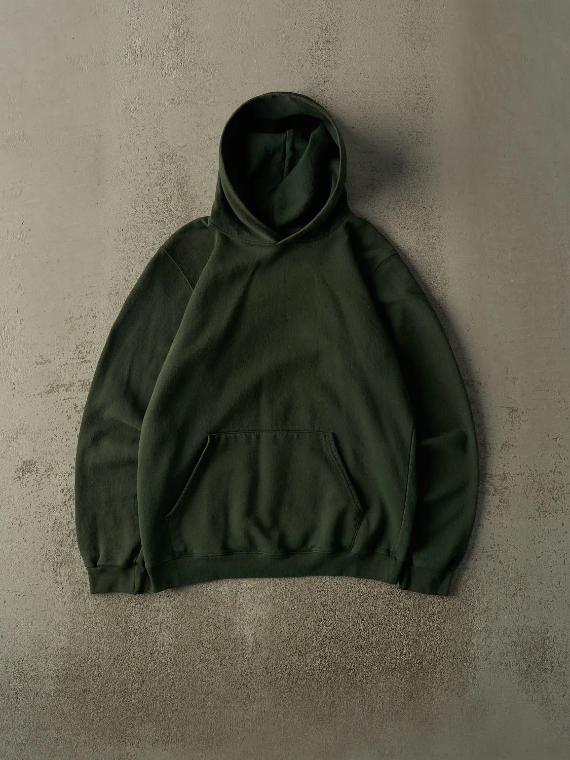 Vintage 90s Faded Green Champion Hoodie (S/M) sold by Rebalance Vintage