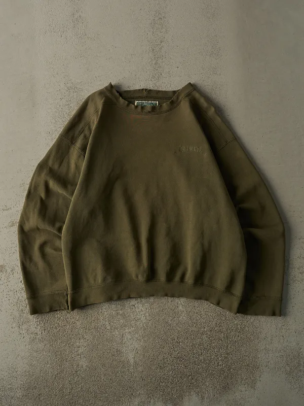 Vintage 90s Sun Faded Green Levi's Embroidered Crewneck (L/XL) sold by Rebalance Vintage