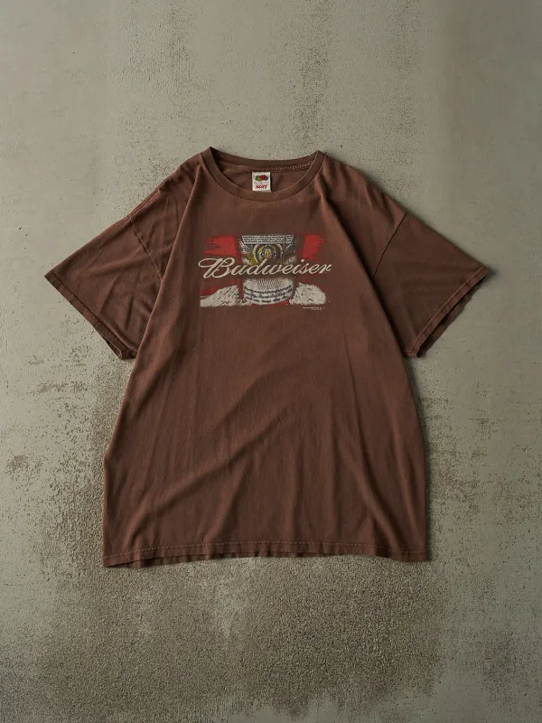 Vintage 05' Sun Faded Brown Budweiser Tee (XL) sold by Rebalance Vintage
