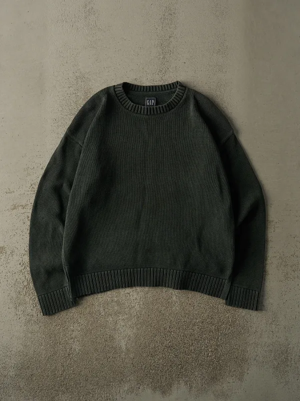 Vintage 90s Green Gap Boxy Knit (M/L) sold by Rebalance Vintage