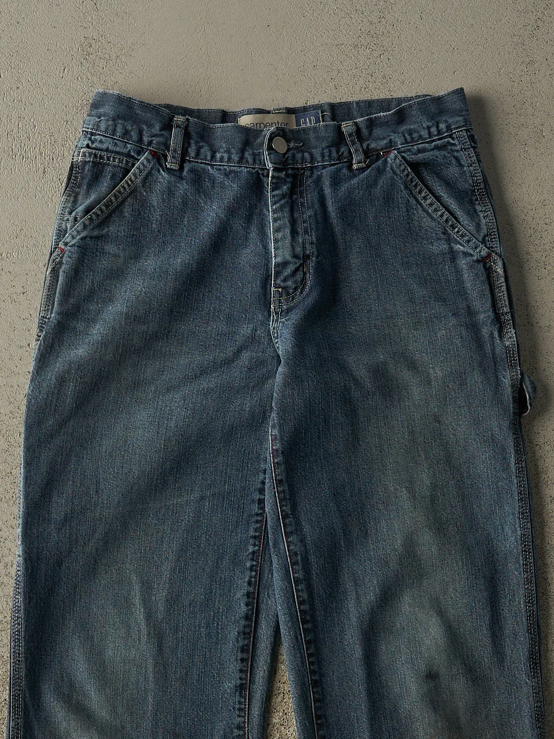 Vintage 90s Dark Wash Gap Carpenter Jeans (30x31.5) sold by Rebalance Vintage product image thumbnail 3