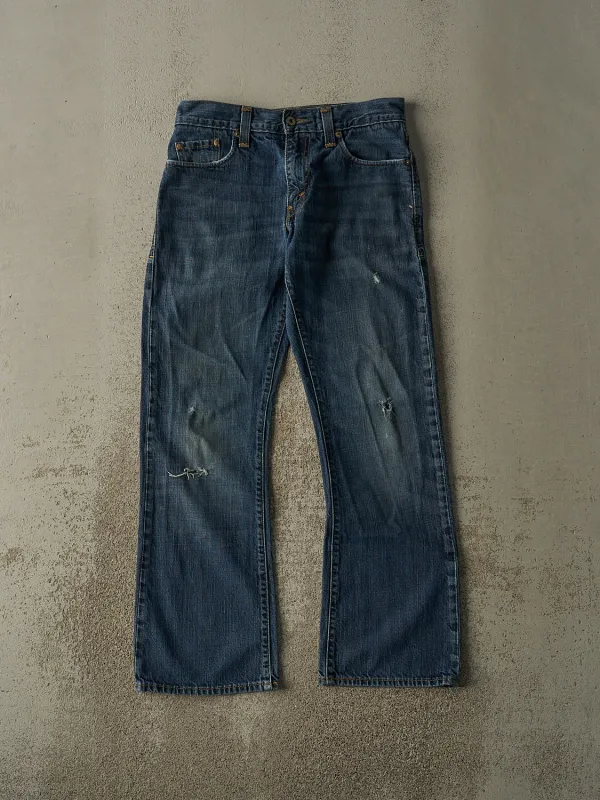 Vintage Y2K Dark Wash Levi's Boot Cut Jeans (31x30) sold by Rebalance Vintage