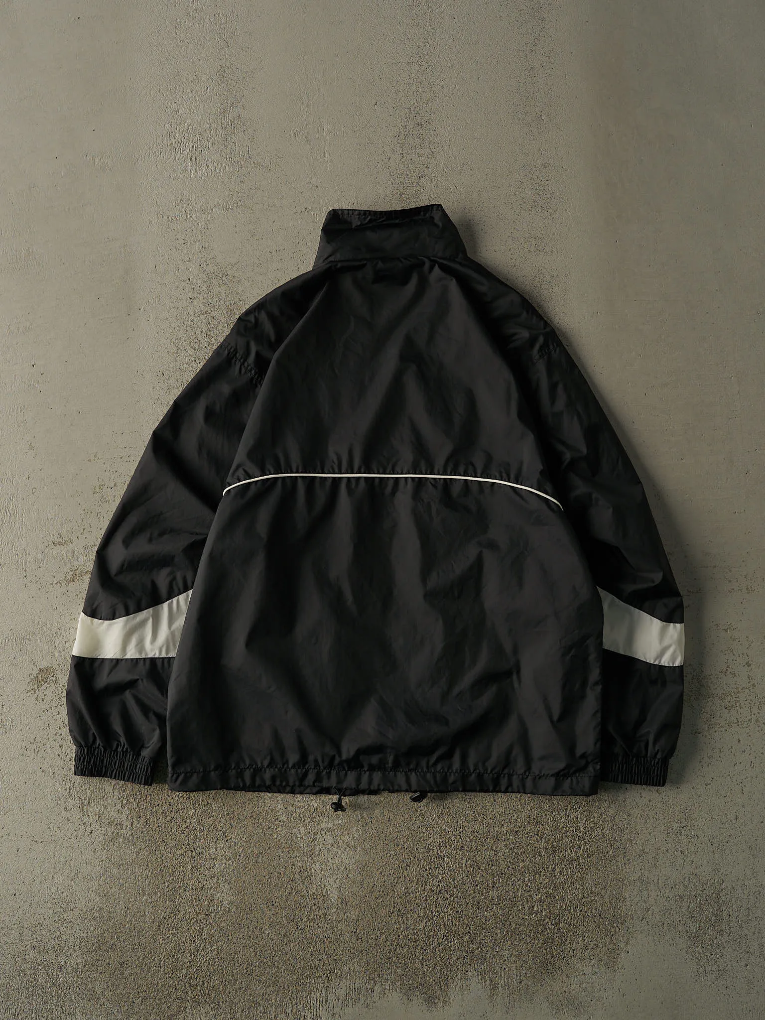 Vintage Y2K Black Umbro Windbreaker Track Jacket (L/XL) sold by Rebalance Vintage product image thumbnail 3