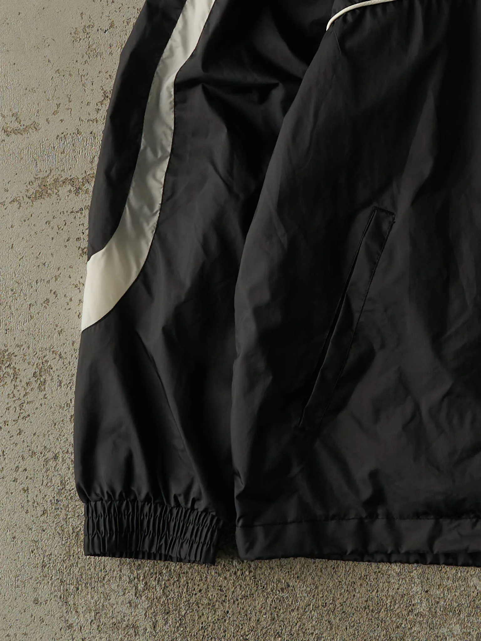 Vintage Y2K Black Umbro Windbreaker Track Jacket (L/XL) sold by Rebalance Vintage product image thumbnail 5
