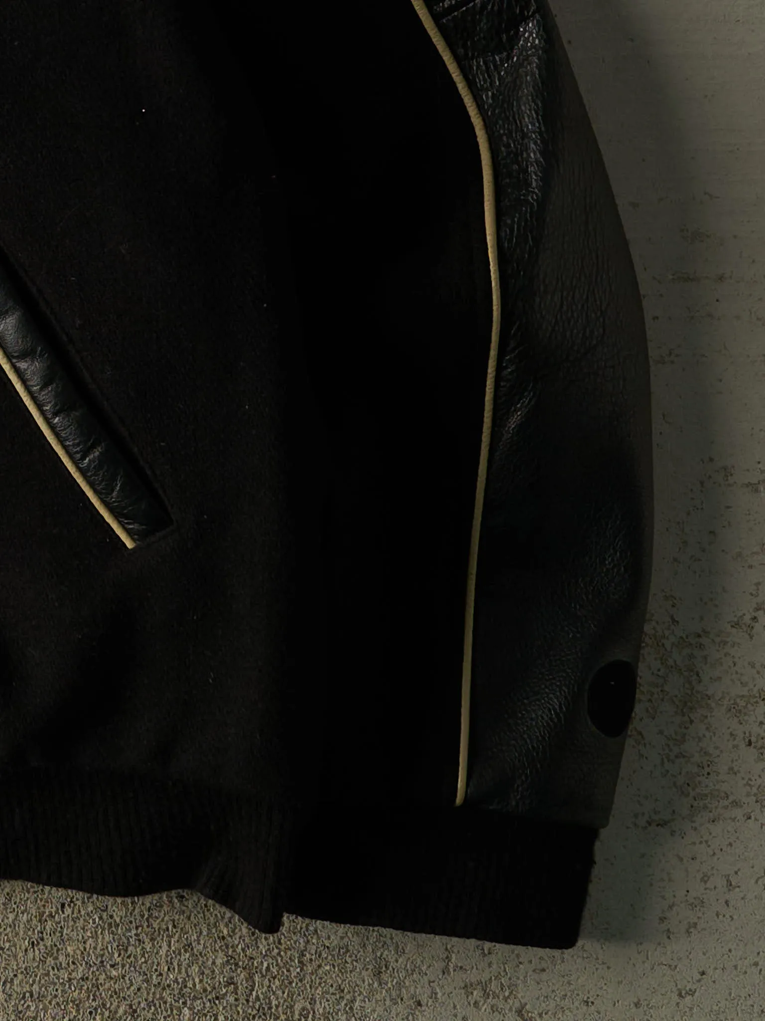 Vintage Y2K Black Embroidered Button Up Jacket (L/XL) sold by Rebalance Vintage product image thumbnail 3