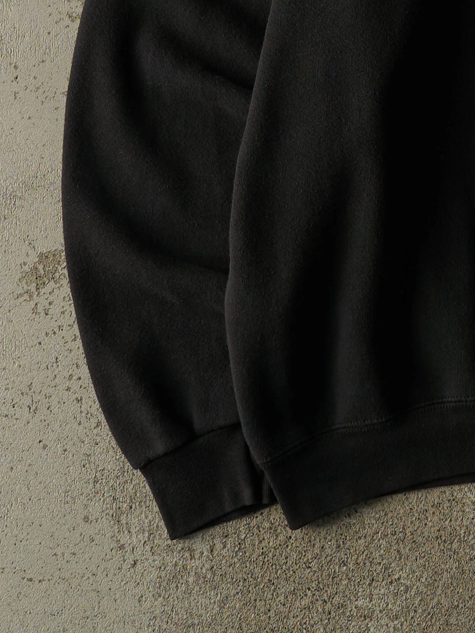 Vintage 90s Faded Black Blank Crewneck (XXL) sold by Rebalance Vintage product image thumbnail 3