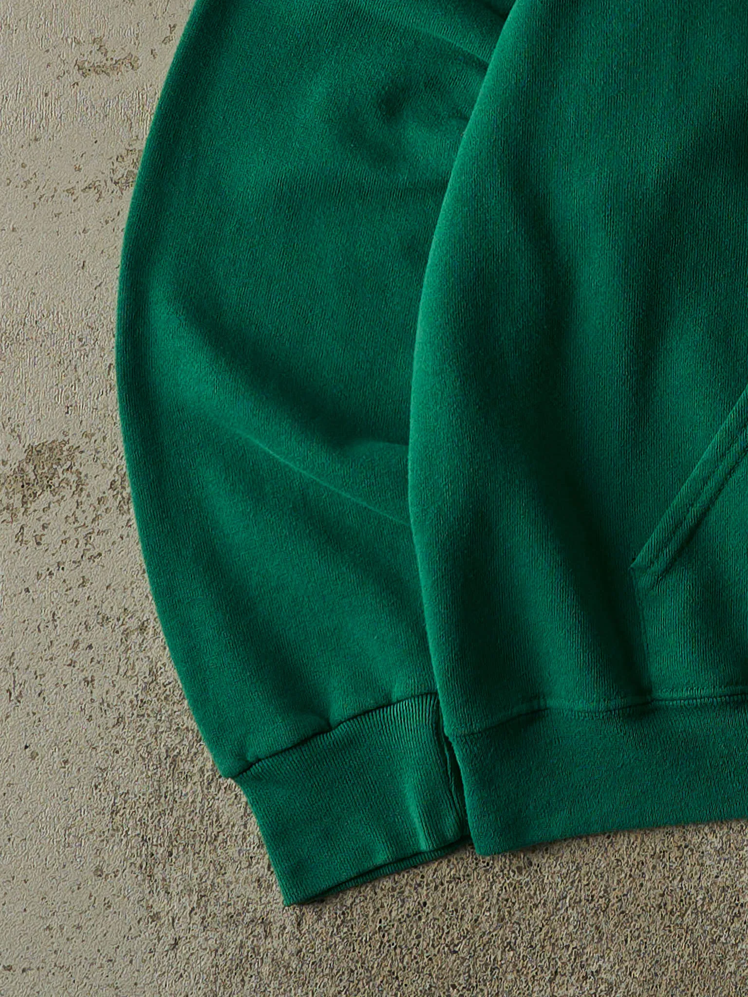 Vintage 80s Green Green Run Swimming & Diving Hoodie (XL) sold by Rebalance Vintage product image thumbnail 3