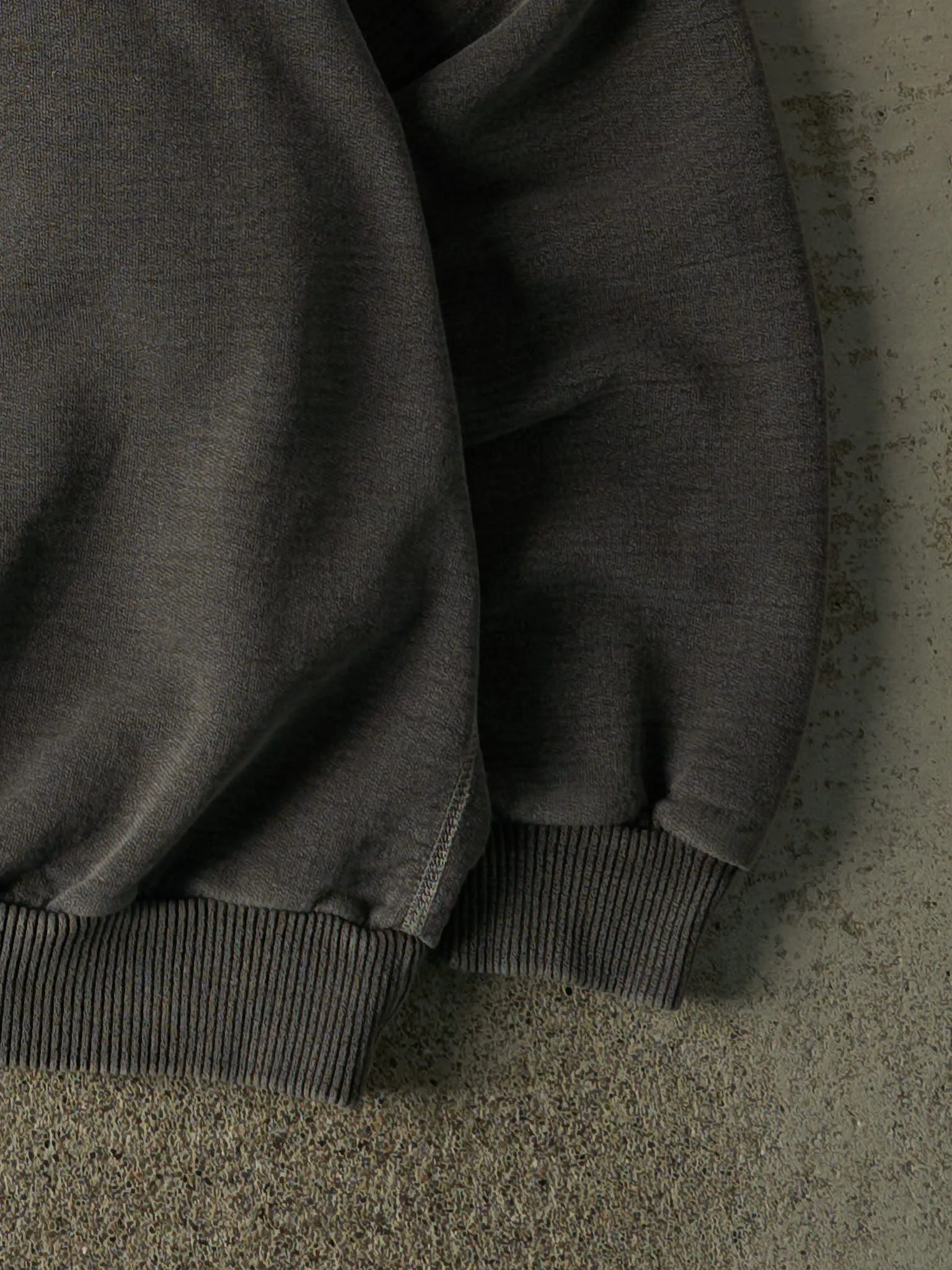 Vintage 90s Charcoal Grey Blank Crewneck (L/XL) sold by Rebalance Vintage product image thumbnail 3