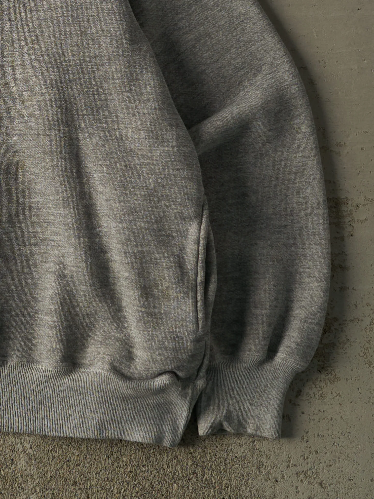 Vintage 90s Grey Blank Crewneck (L) sold by Rebalance Vintage product image thumbnail 3