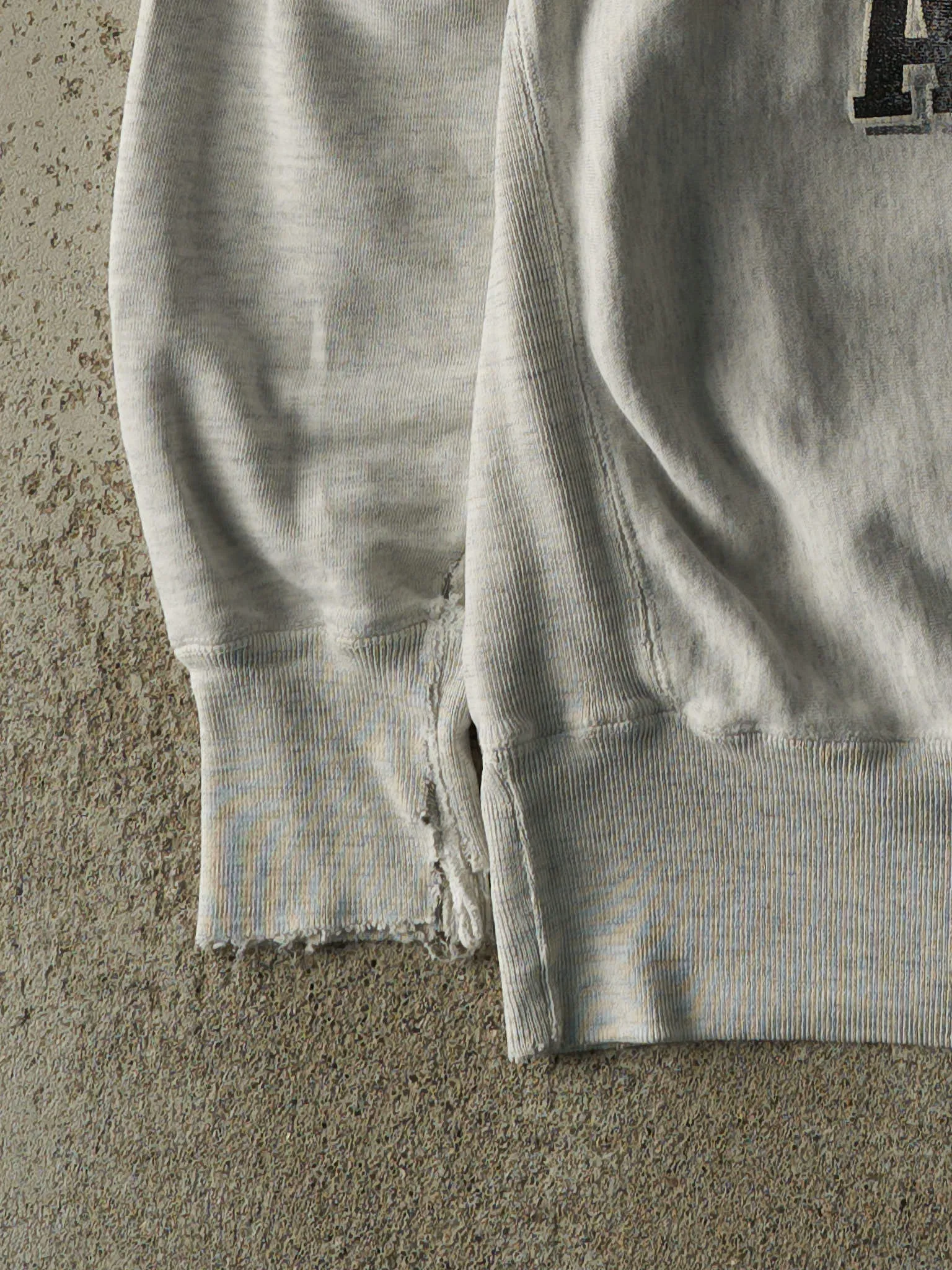 Vintage 90s Heather Grey Northern Arizona University Crewneck (XL/XXL) sold by Rebalance Vintage product image thumbnail 4