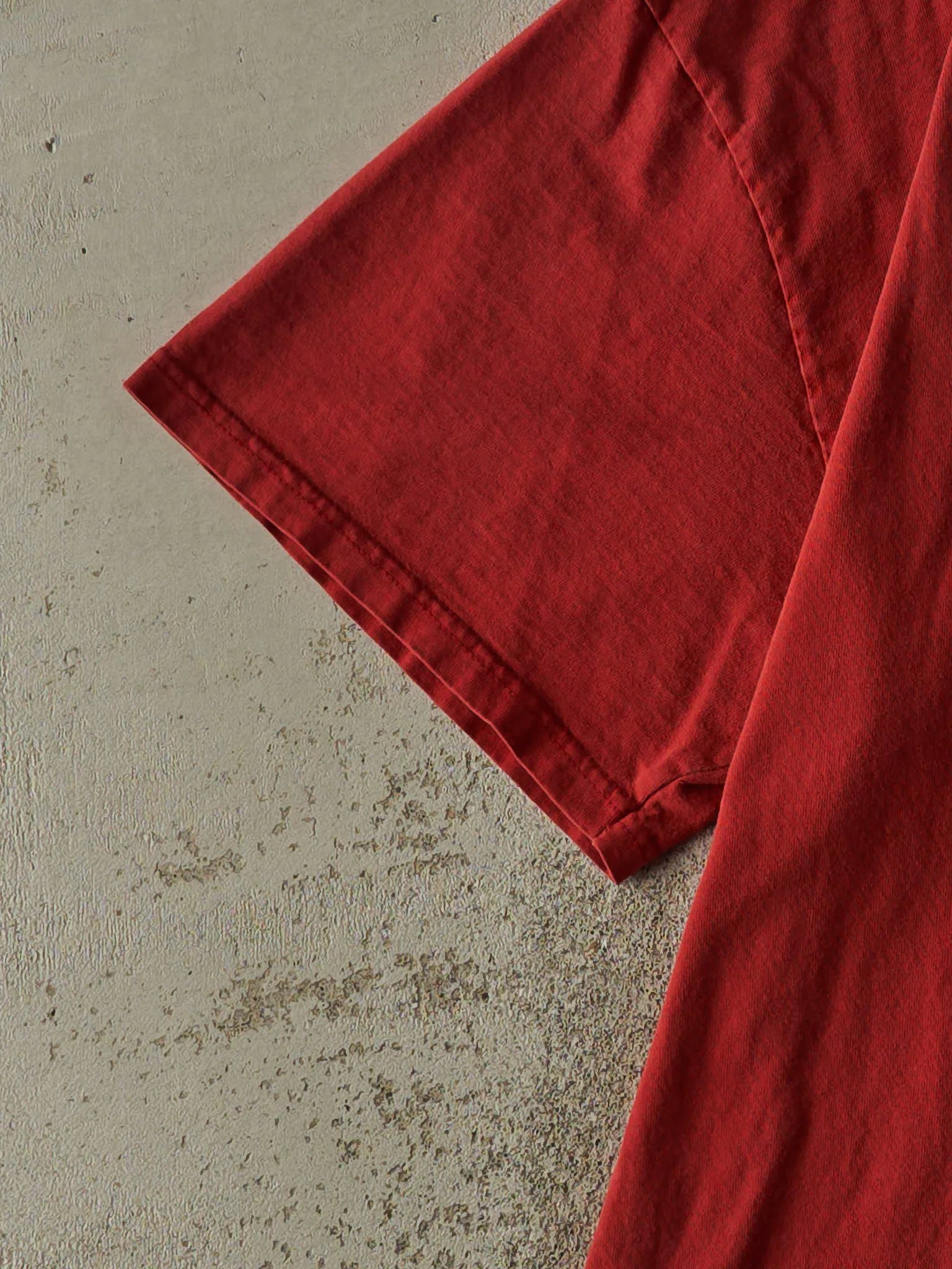 Vintage Y2K Red Nike Embroidered Swoosh Tee (XL/XXL) sold by Rebalance Vintage product image thumbnail 3