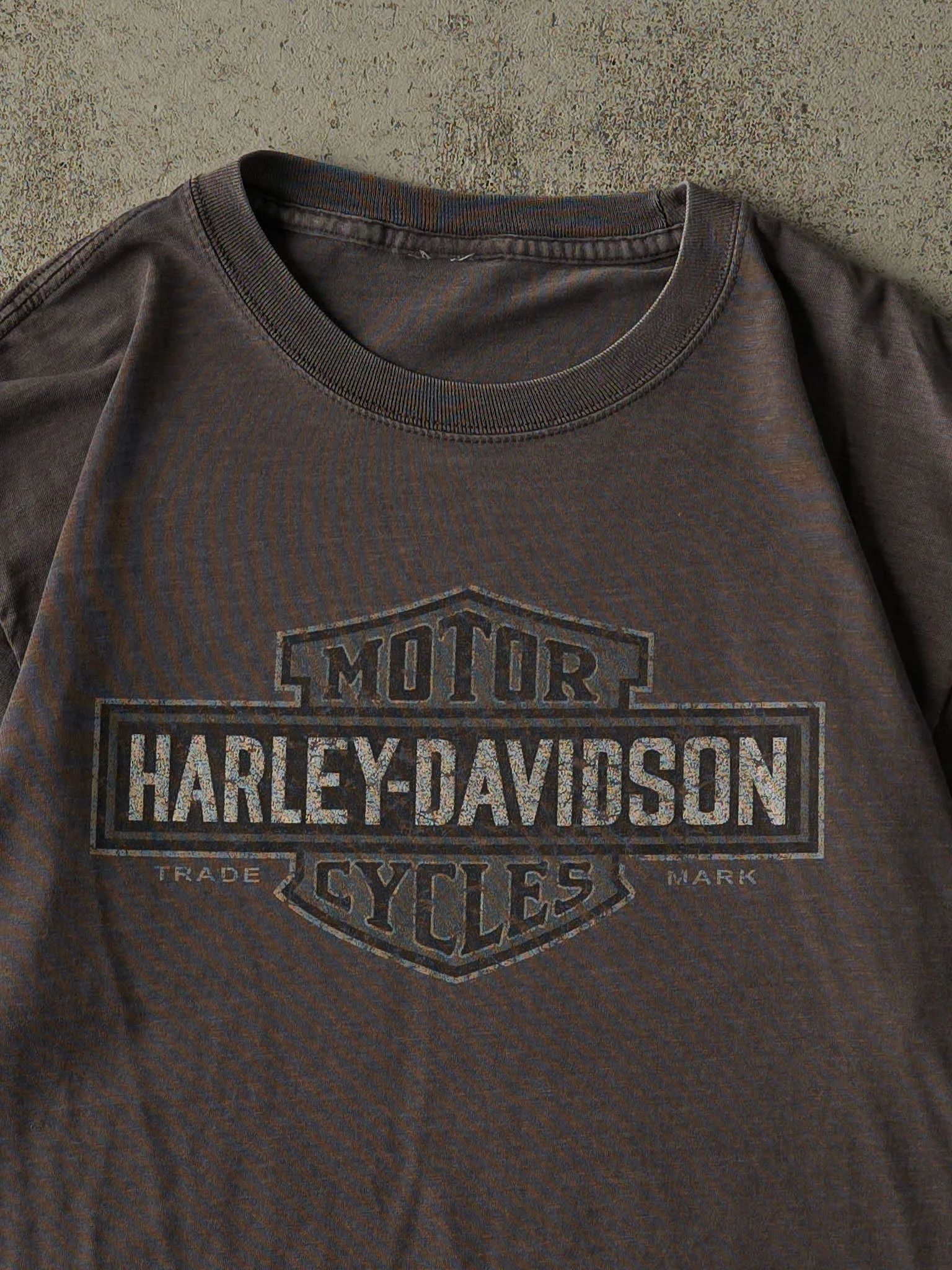 Vintage Y2K Charcoal Grey Mankato MN Harley Davidson Tee (M) sold by Rebalance Vintage product image thumbnail 3