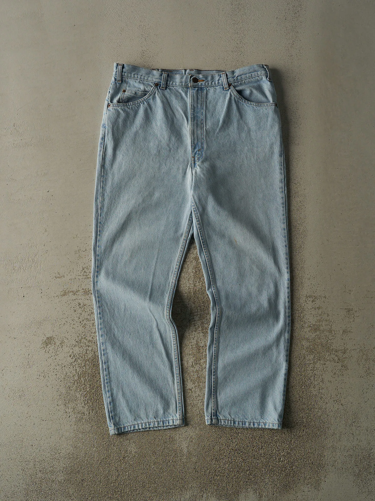 Vintage 80s Light Wash Levi's Orange Tab Jeans (36x30) sold by Rebalance Vintage