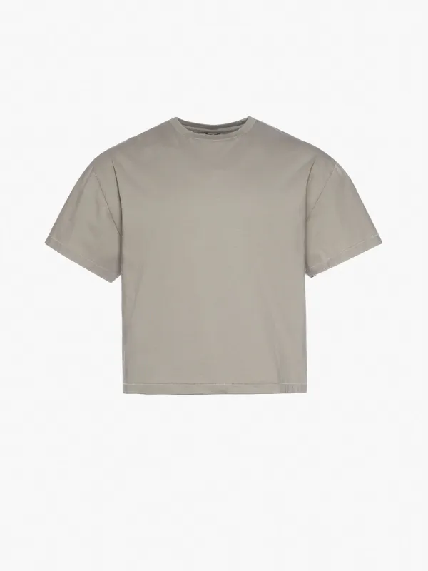 Everyday Boxy Tee – Clay Grey sold by Rebalance Vintage