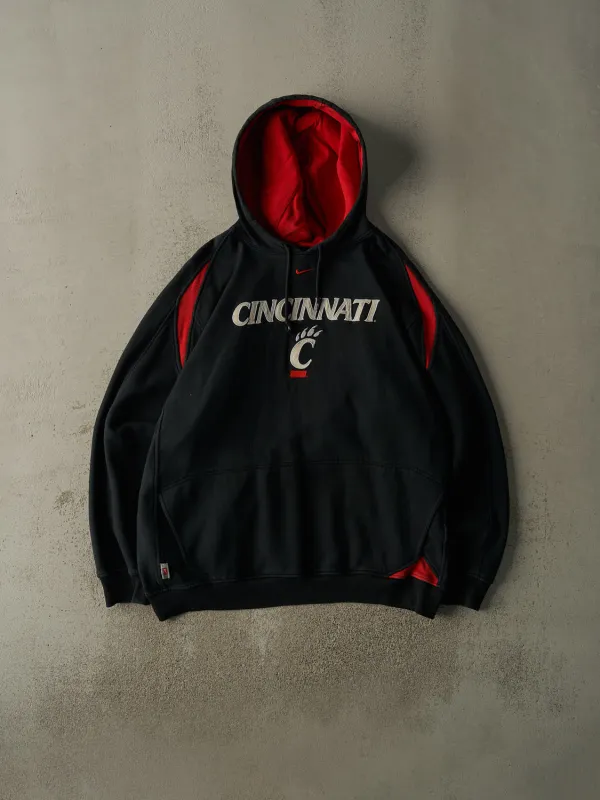 Vintage Y2K Black University of Cincinnati Bearcats Nike Centre Swoosh Hoodie (XXL/XXXL) sold by Rebalance Vintage