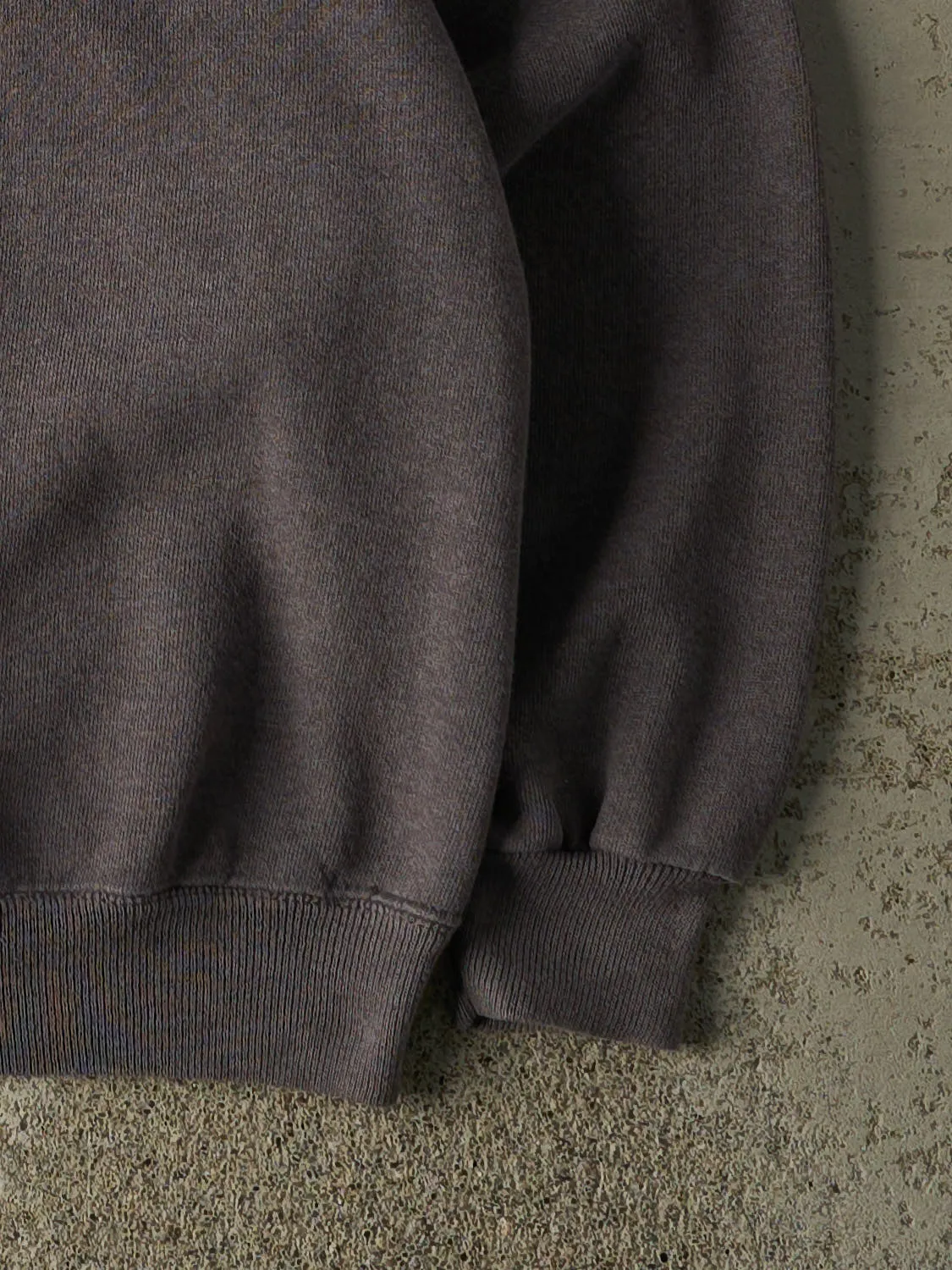 Vintage 80s Faded Grey Blank Crewneck (L) sold by Rebalance Vintage product image thumbnail 3