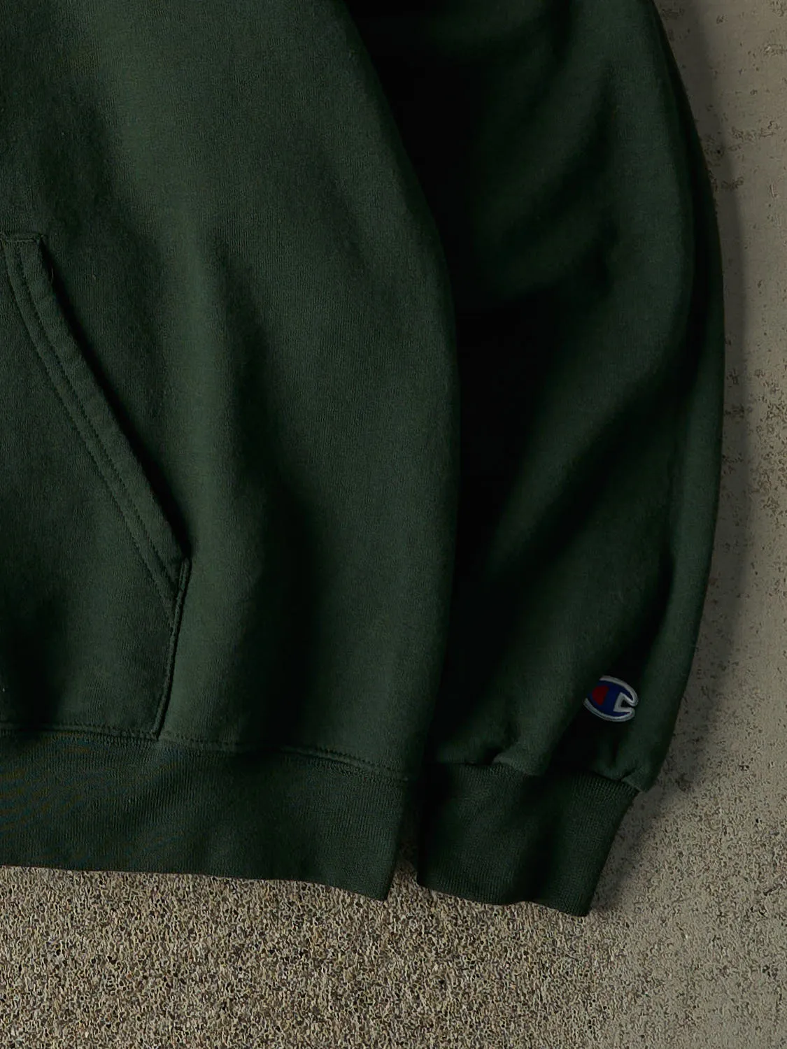 Vintage 90s Green Michigan State University Spartans Hoodie (L/XL) sold by Rebalance Vintage product image thumbnail 4