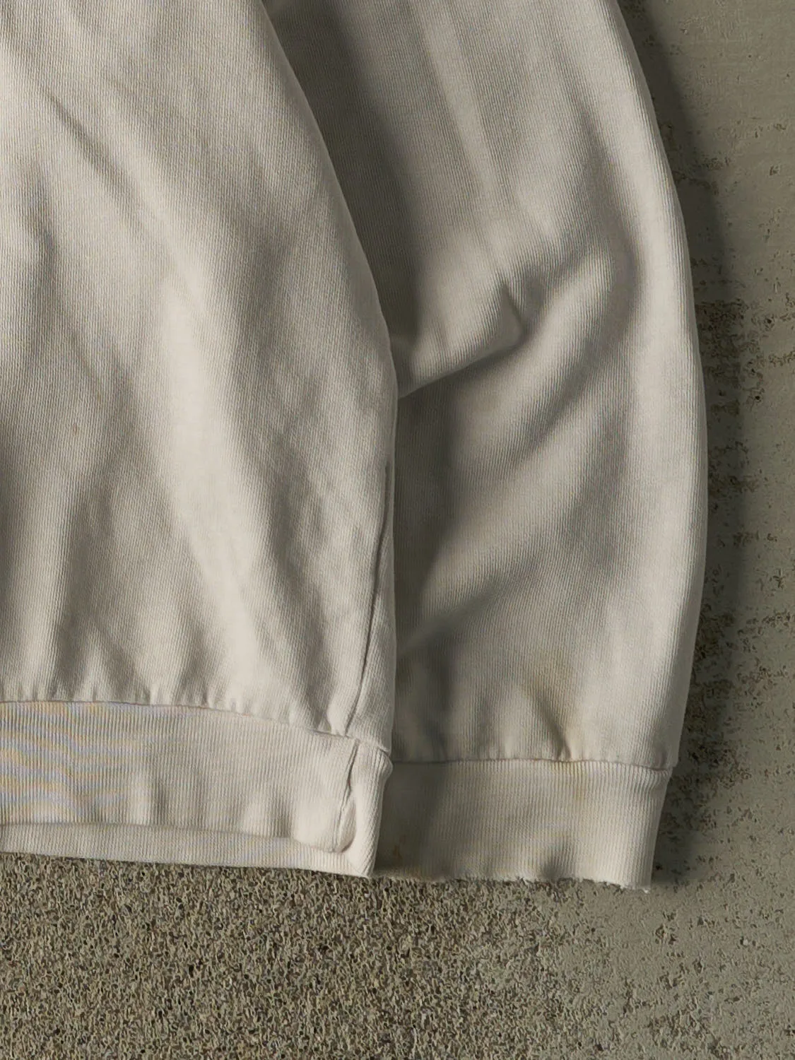 Vintage Y2K Beige Nike Embroidered Boxy Crewneck (M/L) sold by Rebalance Vintage product image thumbnail 3