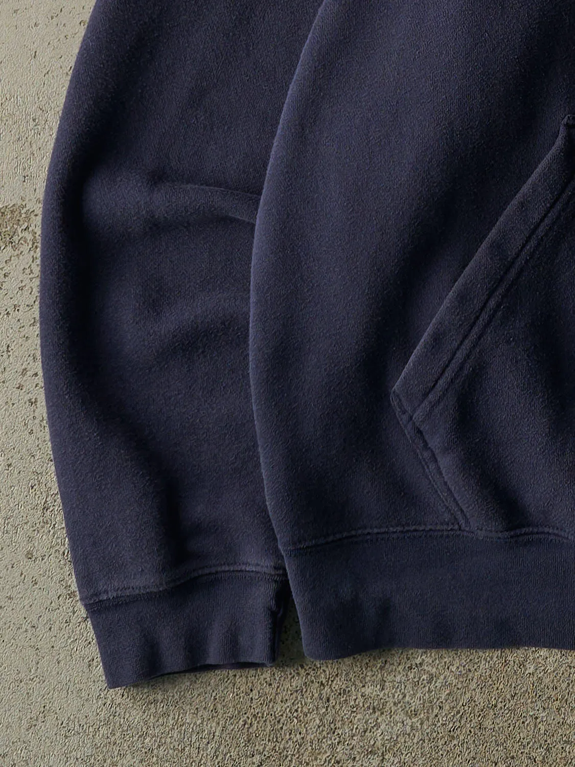 Vintage 90s Navy Blue Penn State Embroidered Hoodie (XXL) sold by Rebalance Vintage product image thumbnail 3