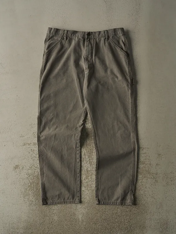 Vintage 90s Grey Rustler Carpenter Pants (36x31) sold by Rebalance Vintage