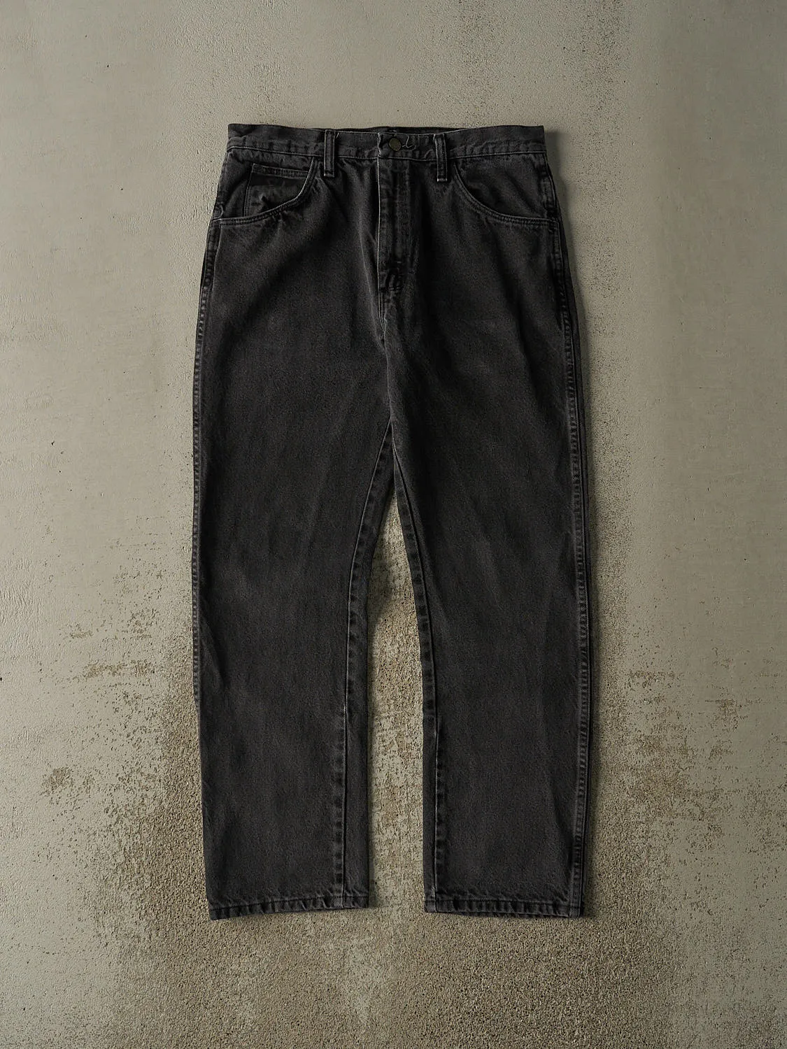 Vintage 90s Faded Black Denim Pants (32x29.5) sold by Rebalance Vintage