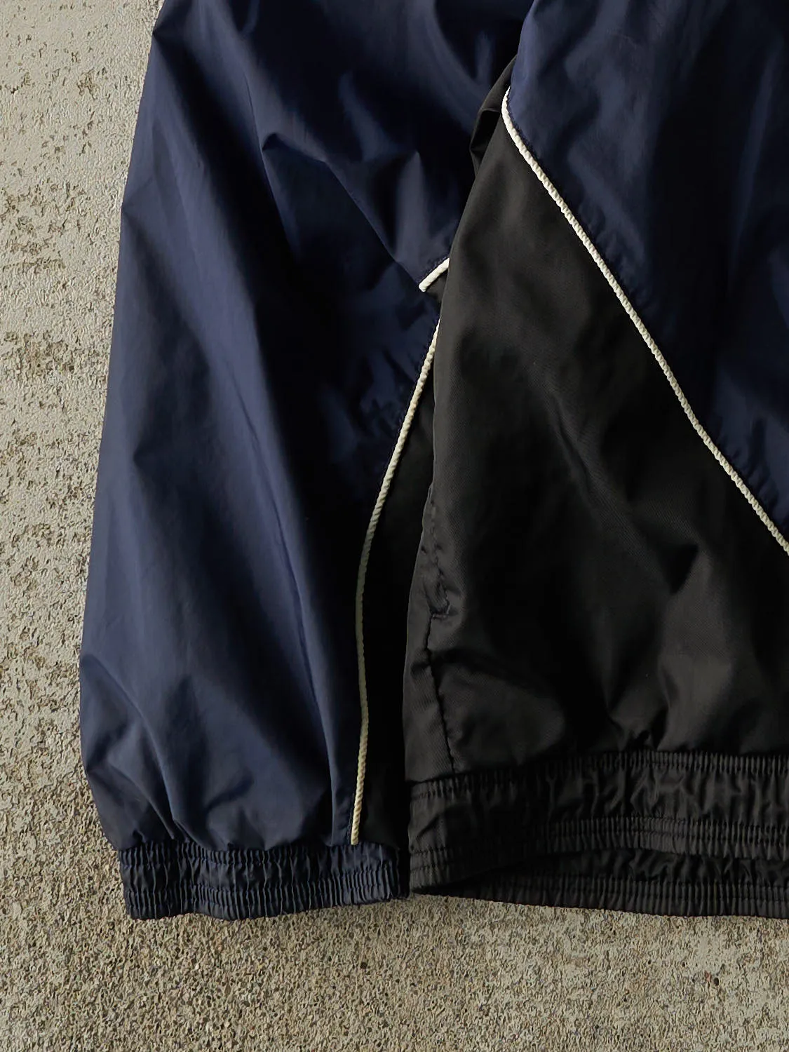 Vintage 90s Navy Blue Adidas Embroidered Track Jacket (M/L) sold by Rebalance Vintage product image thumbnail 3