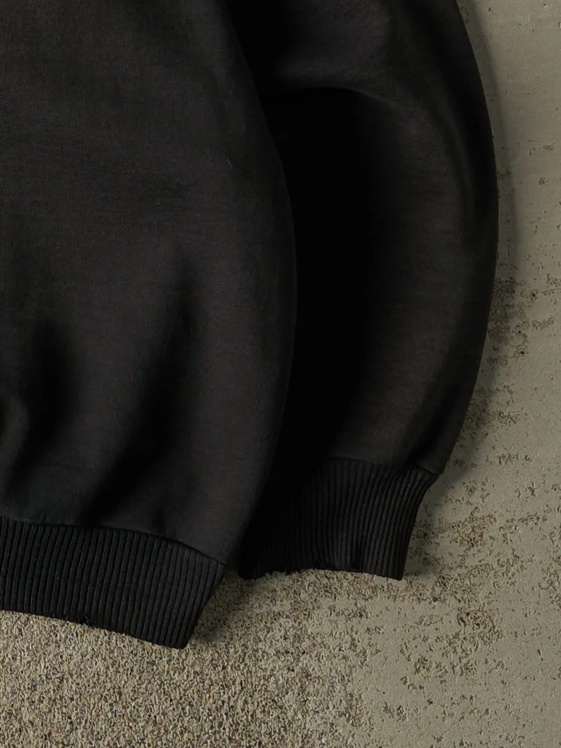 Vintage 90s Faded Black Blank Crewneck (M) sold by Rebalance Vintage product image thumbnail 4